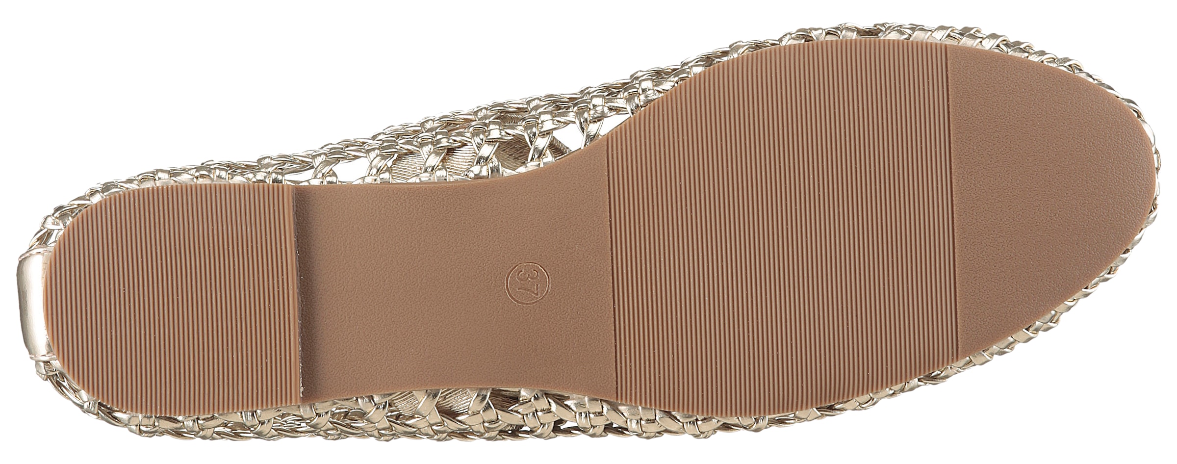 Aniston SHOES Ballerine  Sommerschuh in Flechtoptik - NEUE KOLLEKTION