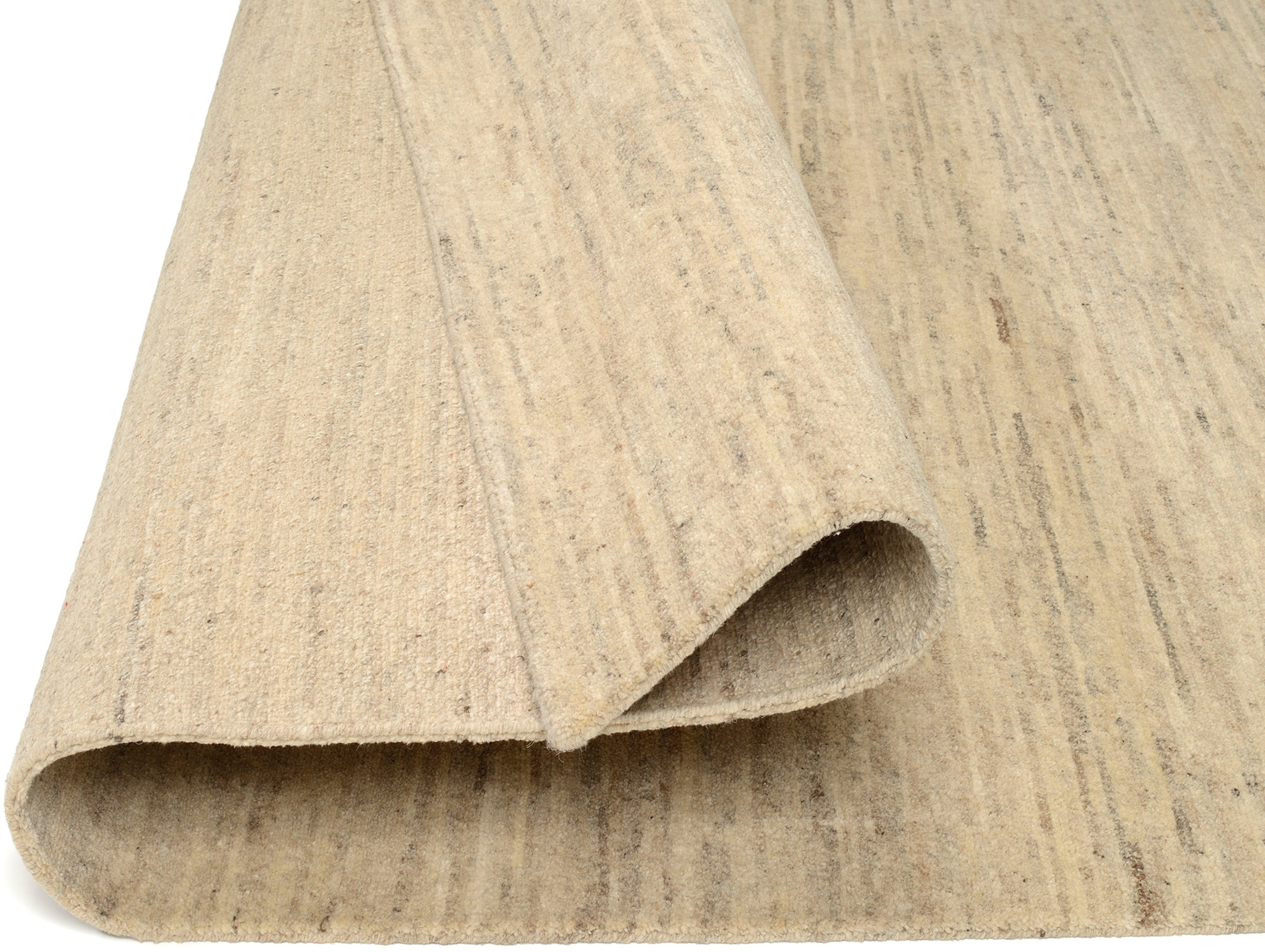 OCI DIE TEPPICHMARKE Teppich »HIMALI UNI«, rechteckig, 5 mm Höhe, handgeknüpft, hochwertige Wolle, fusswarm, Wohnzimmer