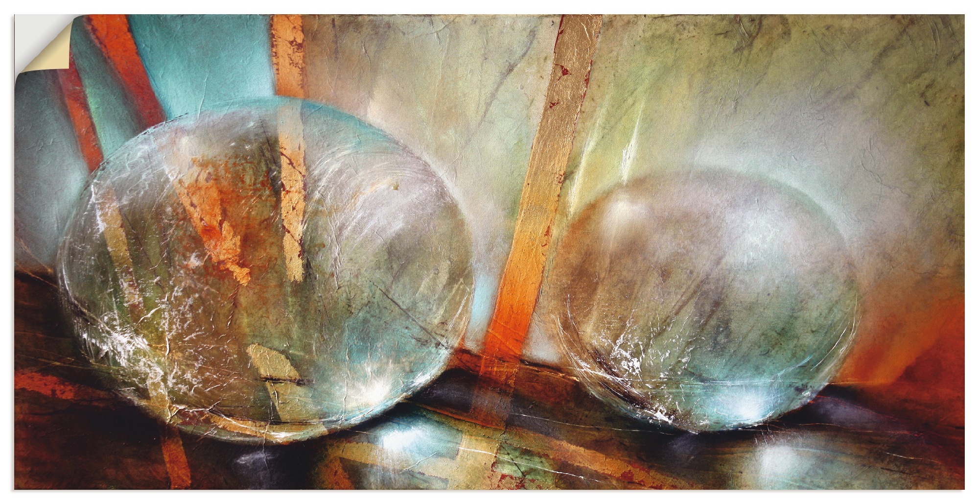 Image of Artland Wandbild »Lichtfänger«, Gegenstandslos, (1 St.), in vielen Grössen & Produktarten - Alubild / Outdoorbild für den Aussenbereich, Leinwandbild, Poster, Wandaufkleber / Wandtattoo auch für Badezimmer geeignet bei Ackermann Versand Schweiz