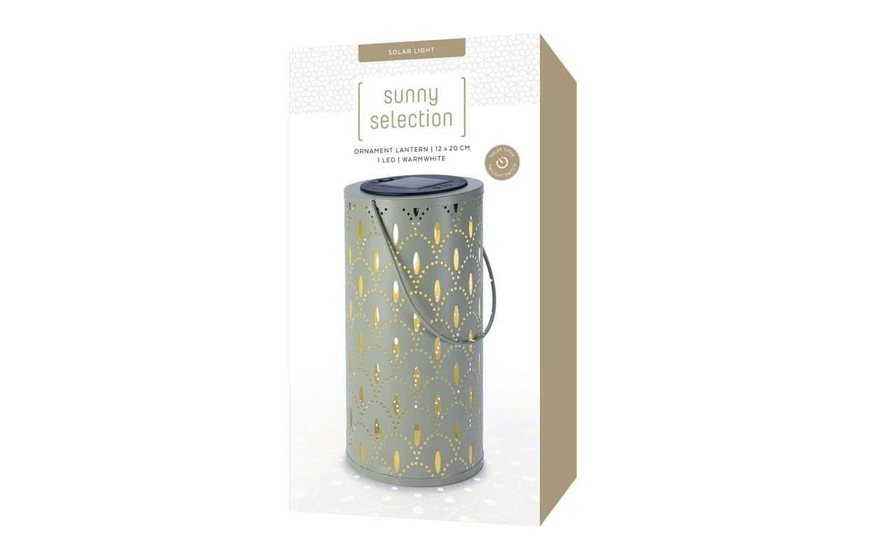STT LED Solarleuchte »Solar Ornament Lantern« Warmweiss