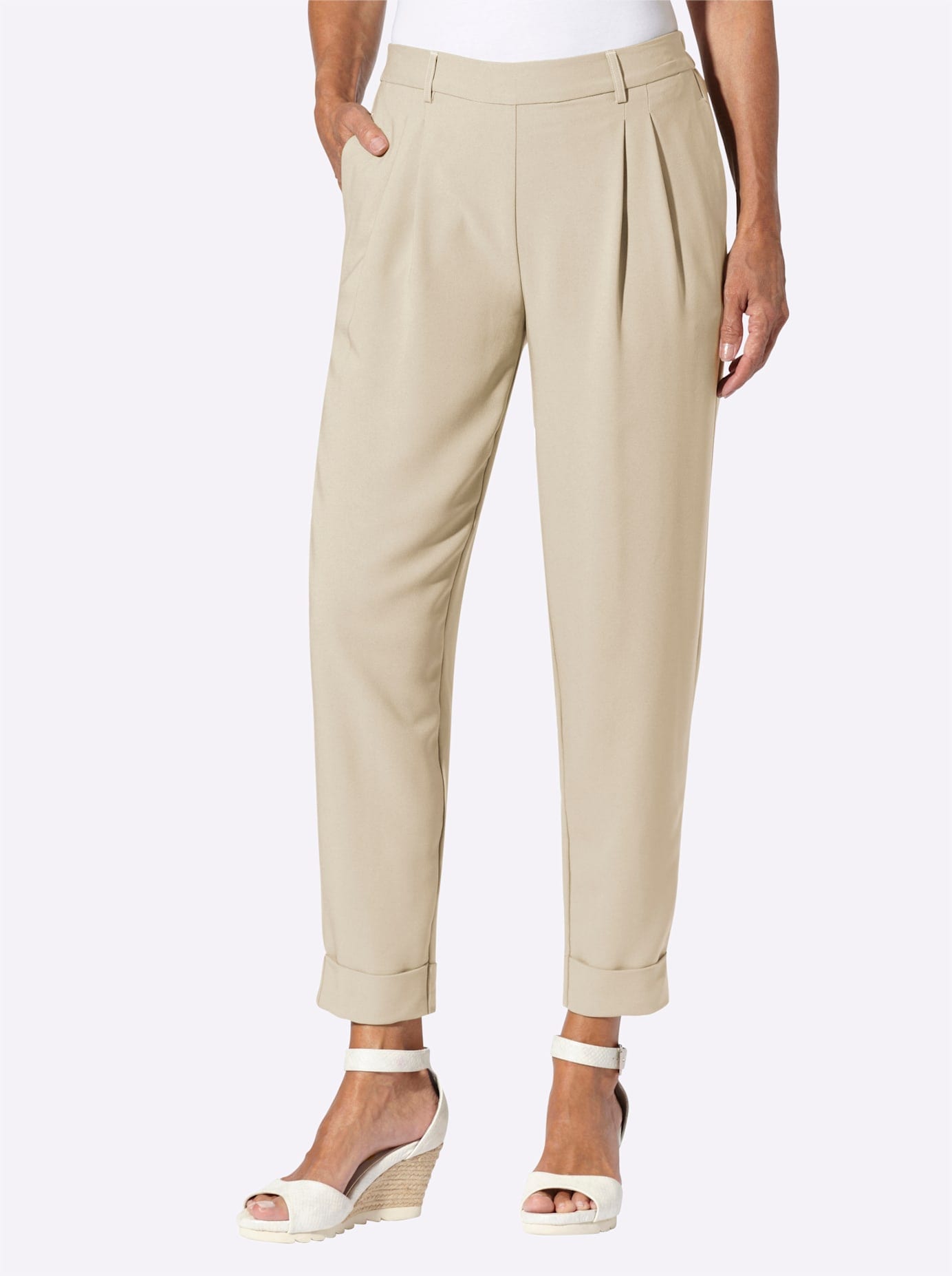 Inspirationen Bundfaltenhose