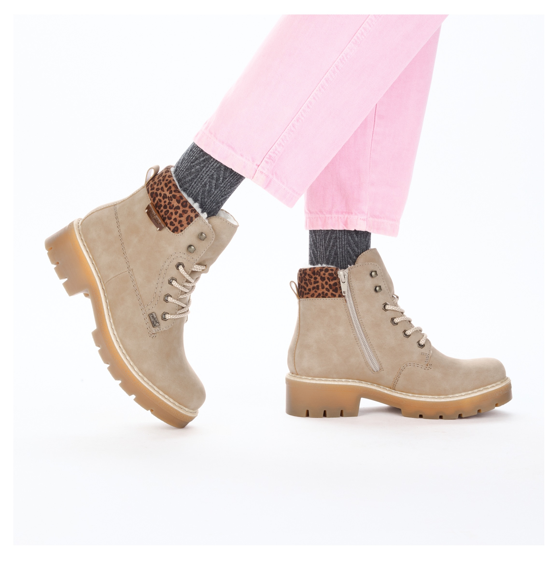 Rieker Winterstiefelette  Winterboots, Schnürboots mit wasserabweisender riekerTEX-Membran