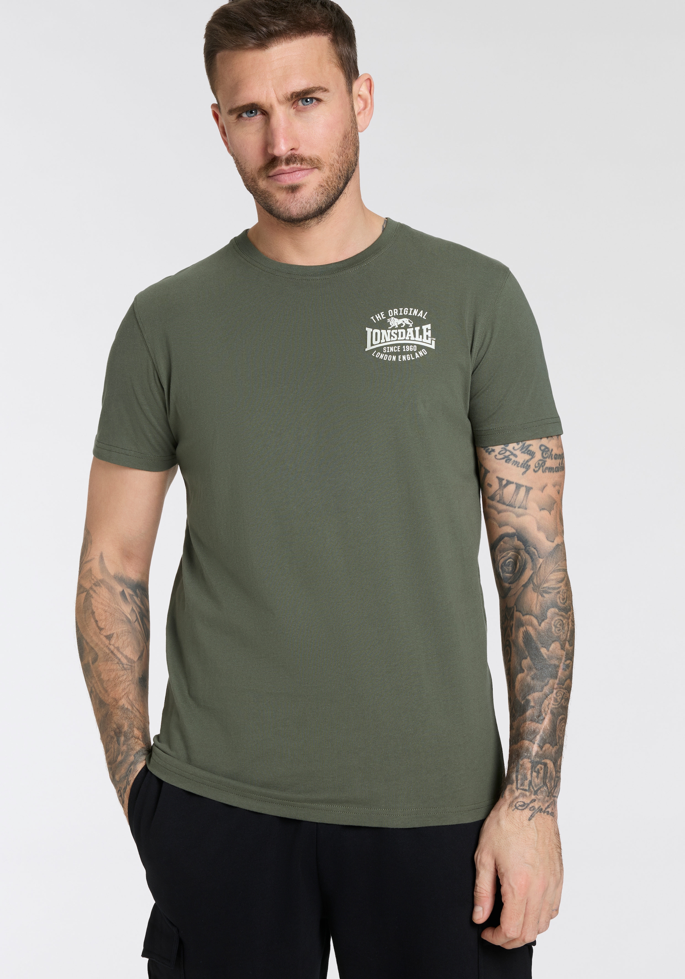 Lonsdale T-Shirt, (Packung, 2 tlg.), Doppelpack