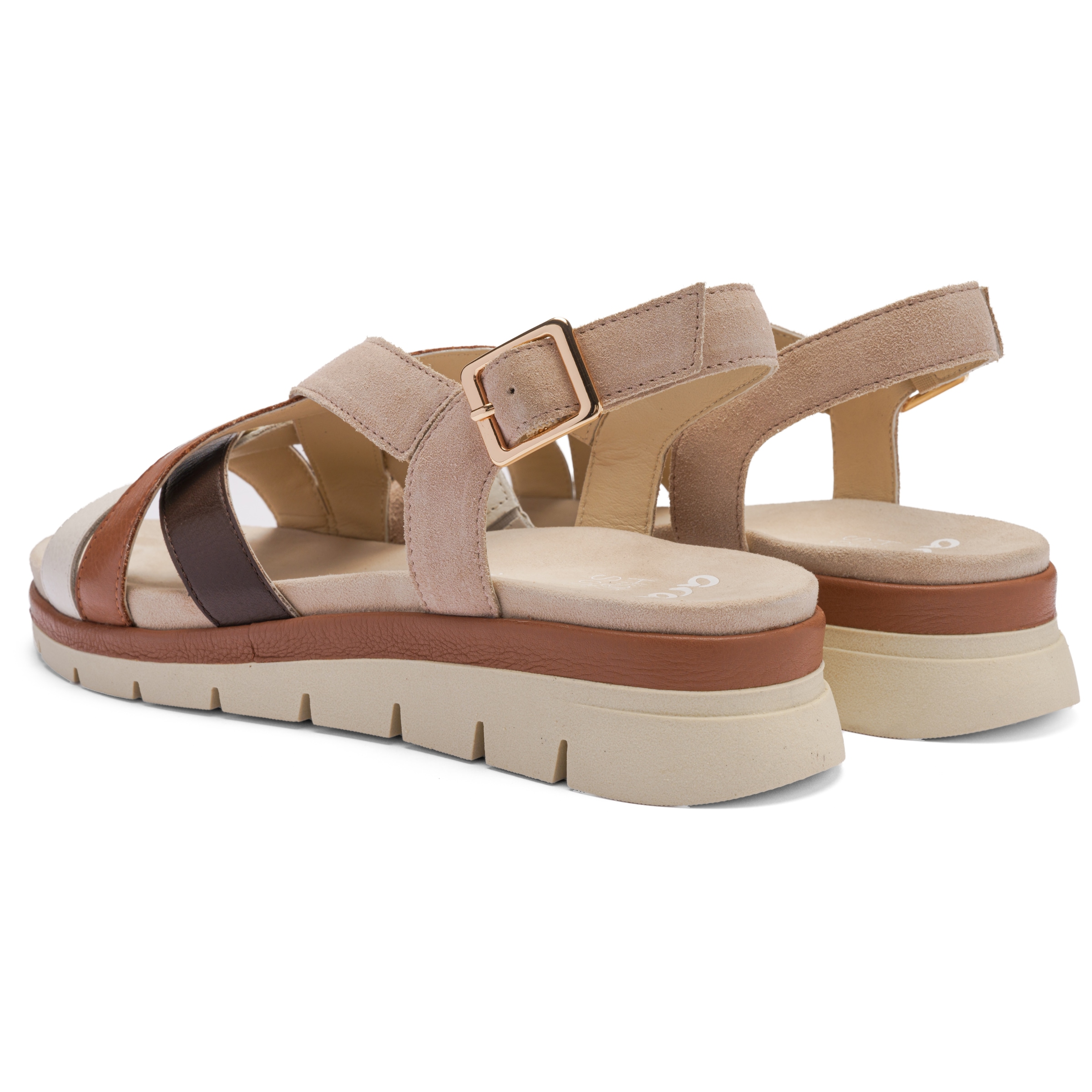 Ara Sandale à lanières »CAMBRIDGE-S«  talon compensé, chaussure confort avec fermeture velcro, largeur G (= large)