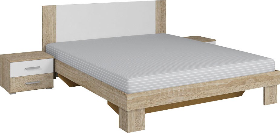 Image of Helvetia Schlafzimmer-Set »Vera«, (3 St.), beinhaltet 1 Bett und 2 Nachtkommoden bei Ackermann Versand Schweiz