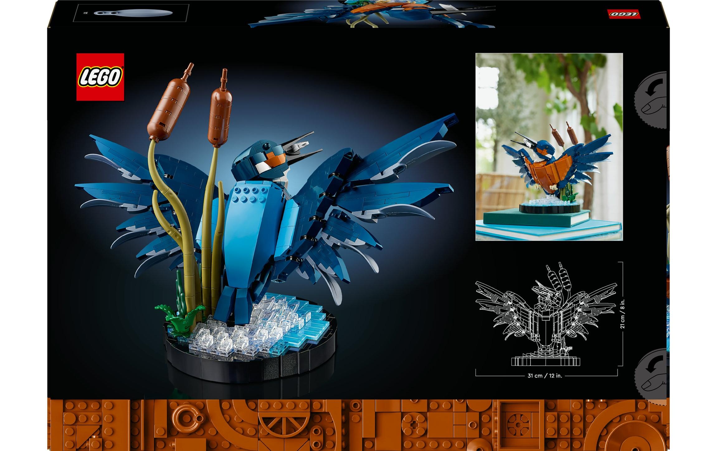 LEGO® Konstruktions-Spielset »Icons Eisvogel 10331«, (834 St.)
