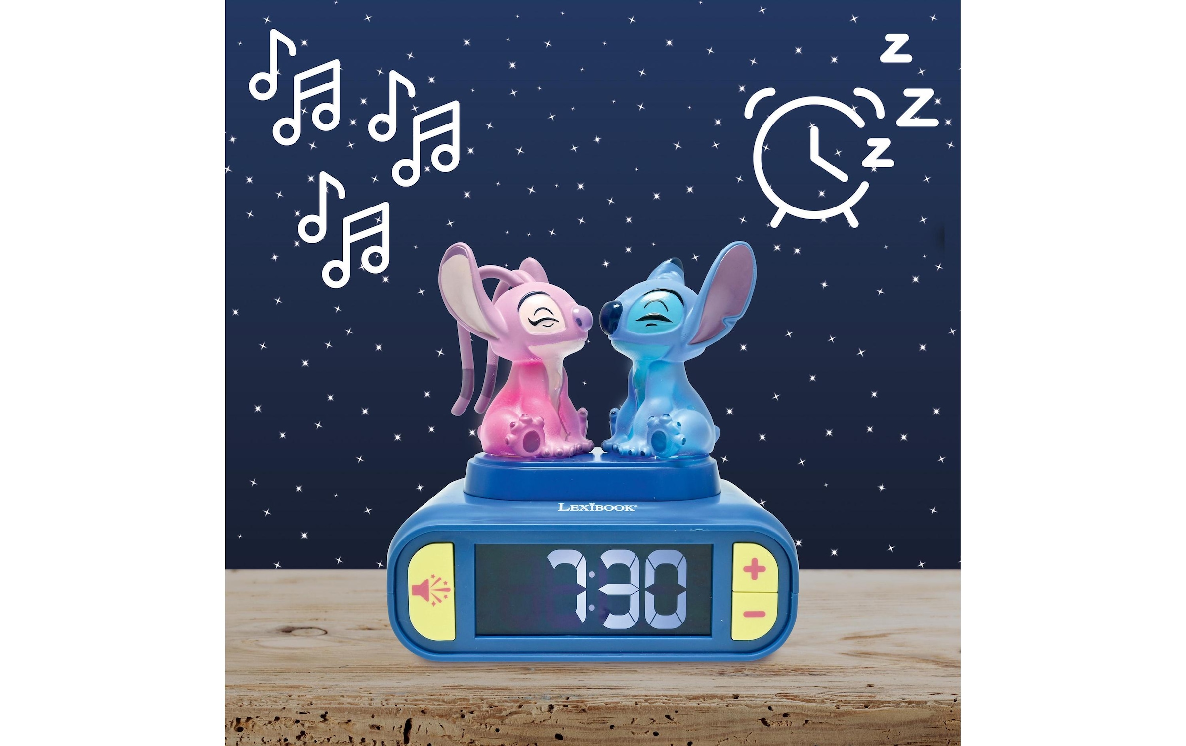 Lexibook® Kinderwecker »Stitch & Angel«