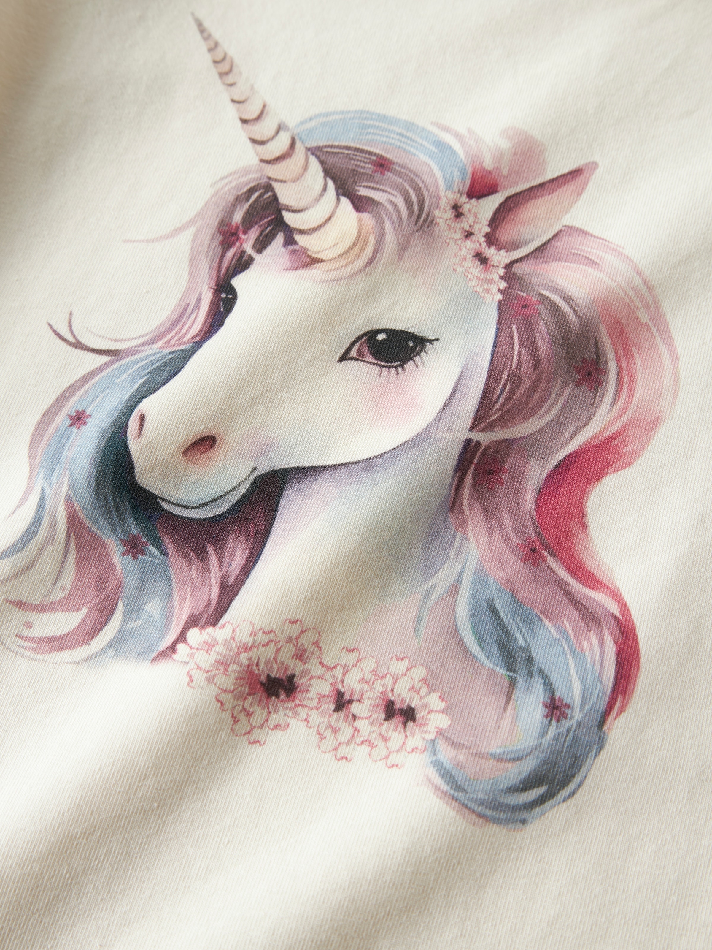 Name It T-shirt à manches longues »NMFKIMIA LS TOP BOX« mélange coton, coupe régulière