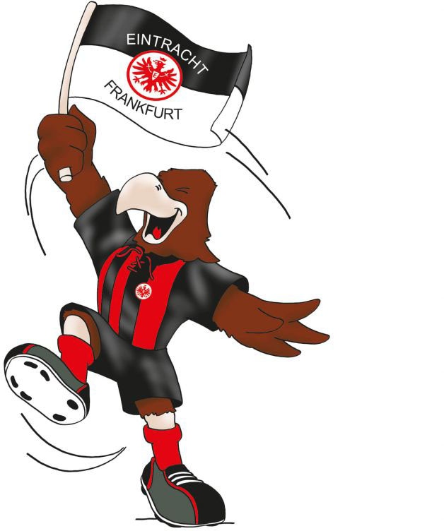 Image of Wall-Art Wandtattoo »Fussball Eintracht Frankfurt Logo« bei Ackermann Versand Schweiz