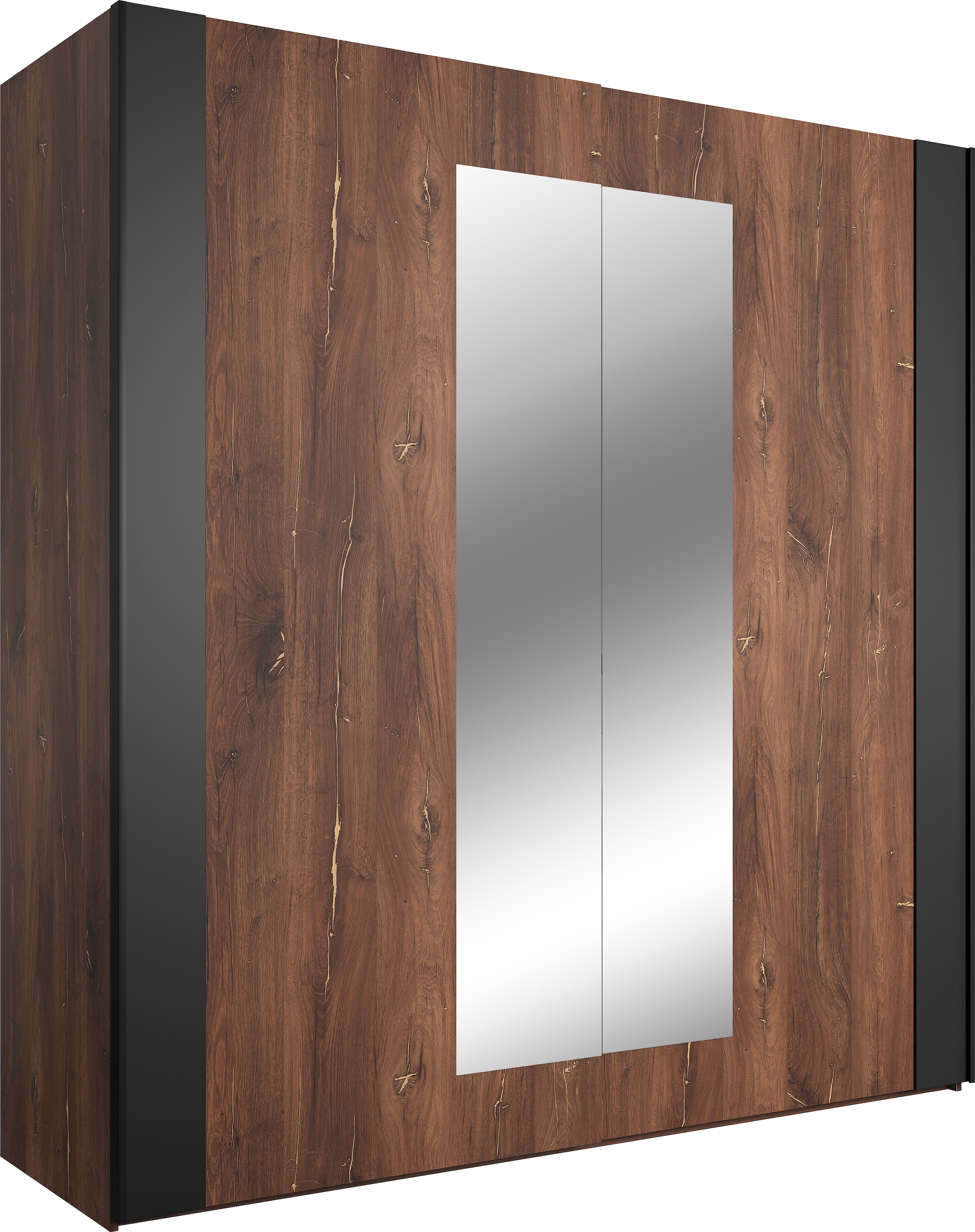 »Sigma«, mit Schwebetürenschrank jetzt Türen beiden Helvetia Spiegelflächen kaufen auf