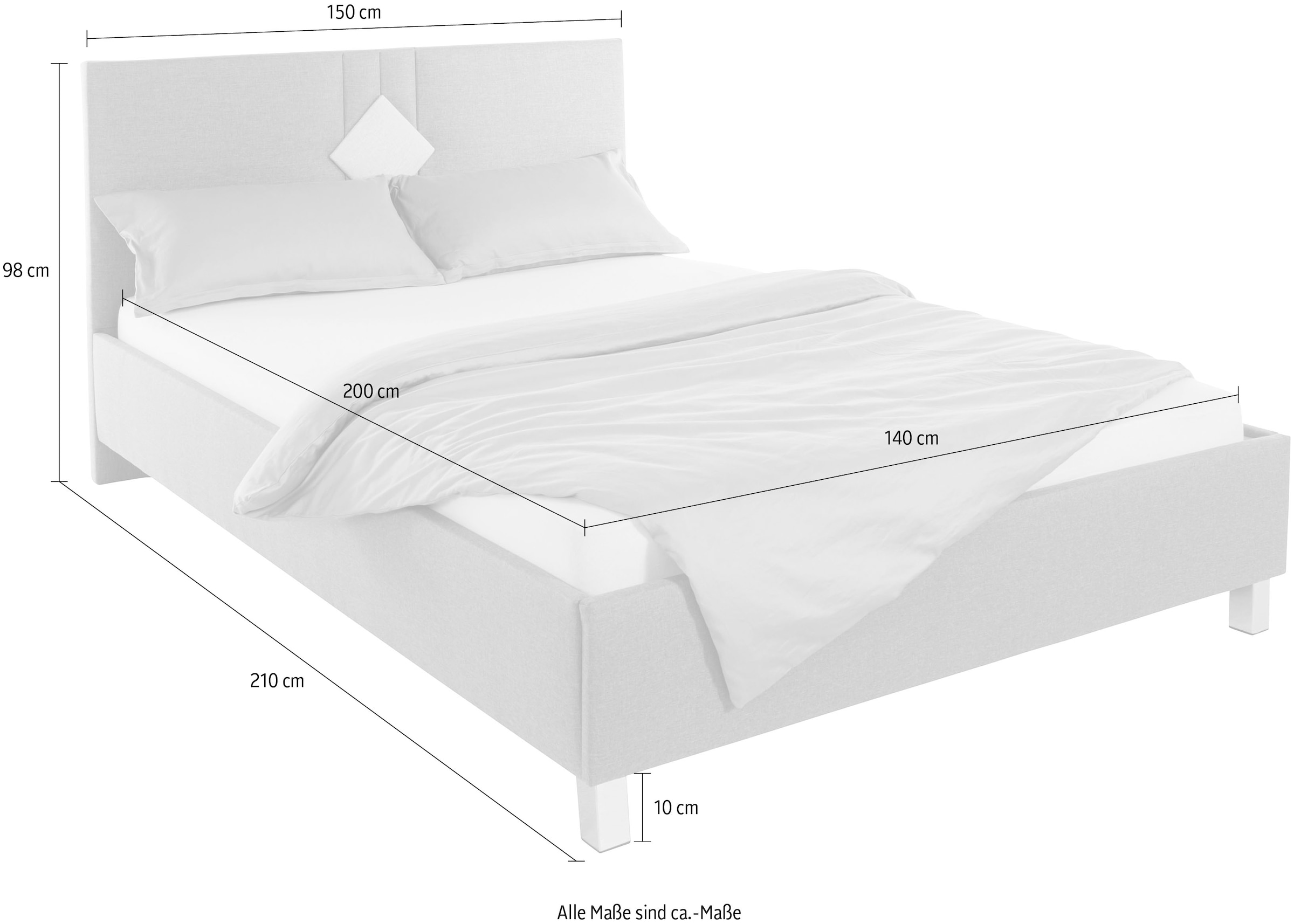 Westfalia Schlafkomfort Polsterbett