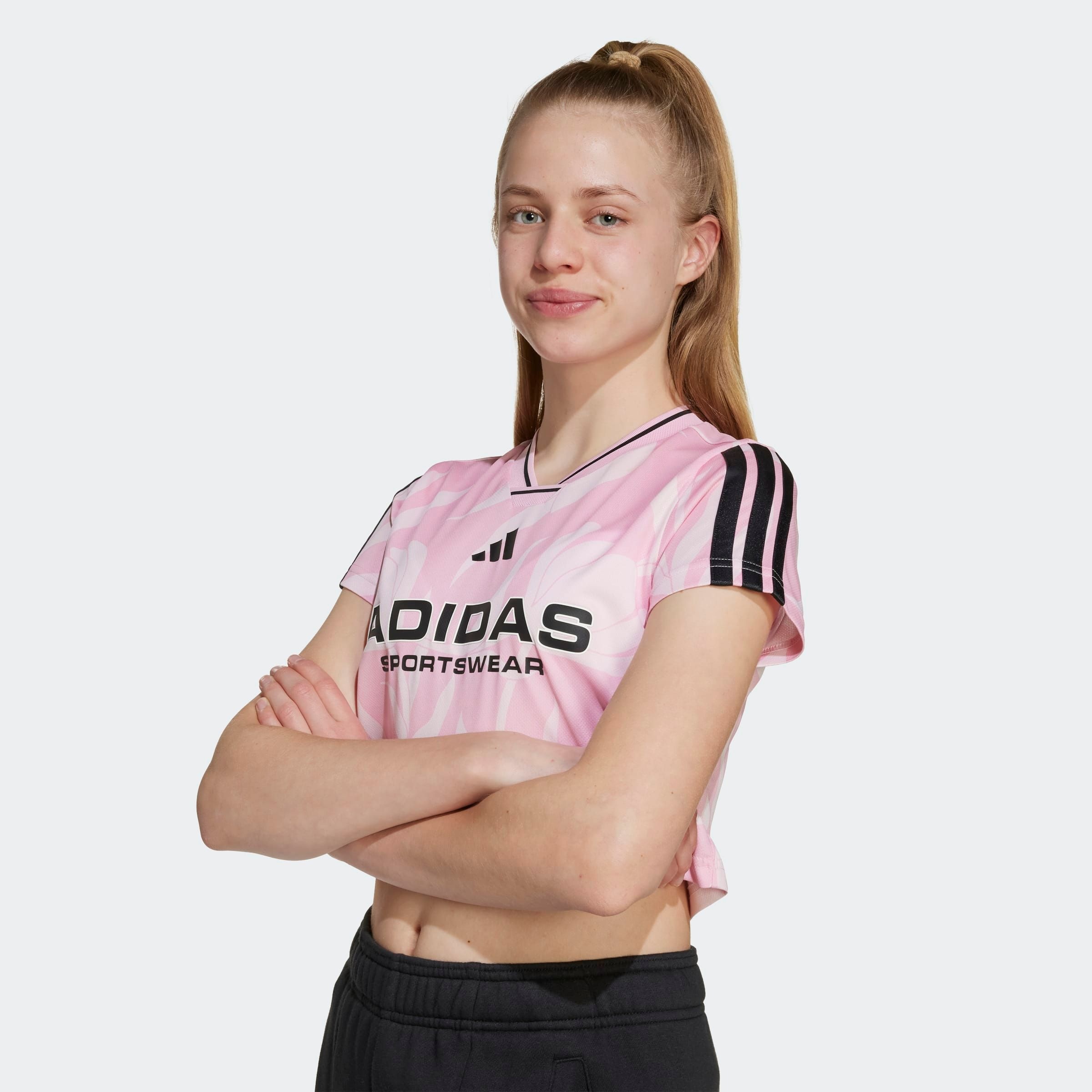 adidas Sportswear T-Shirt »JG HOT CR AOP T«
