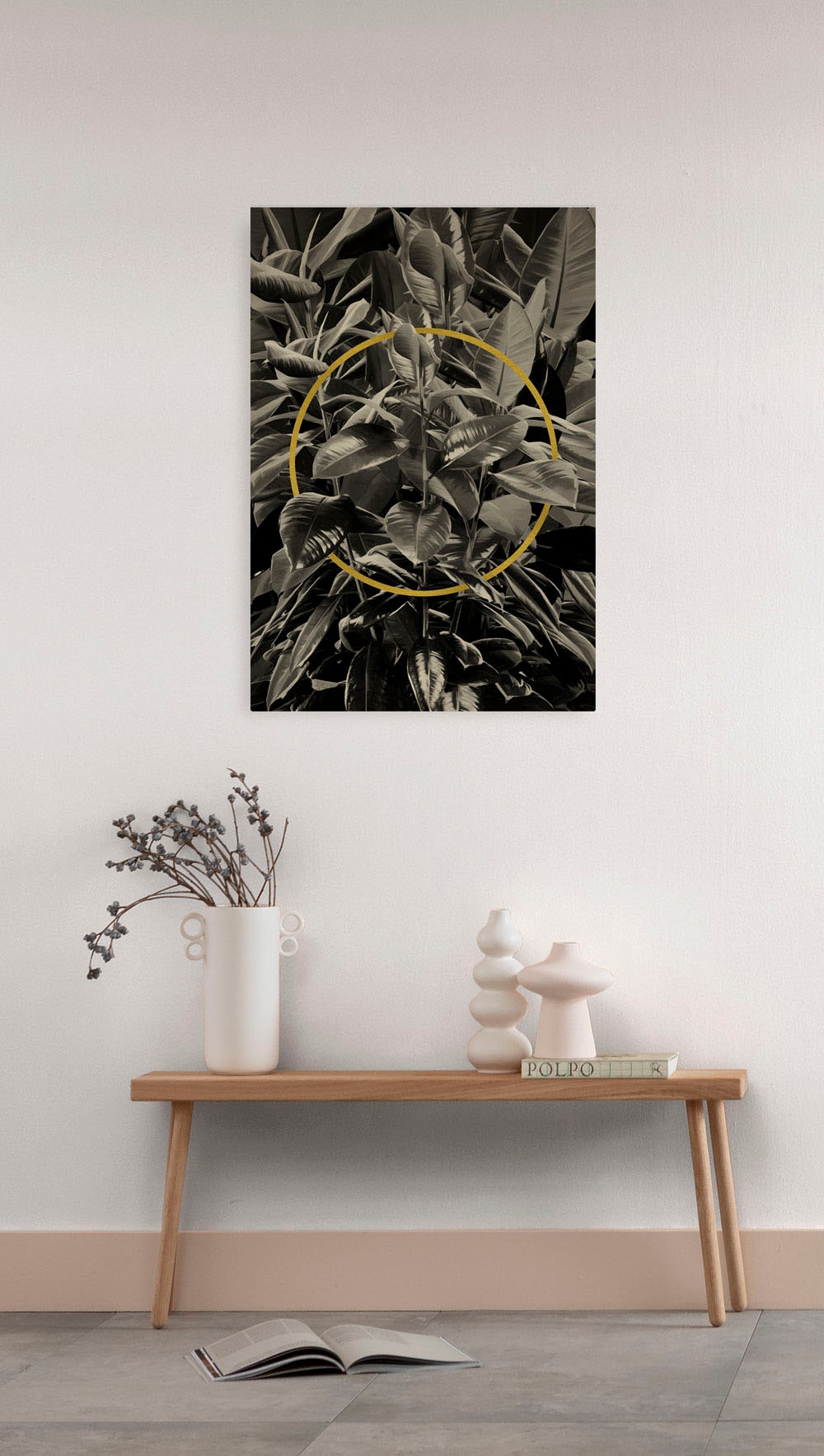 Image of Komar Leinwandbild "Green Surrounding - Grösse 40 x 60 cm" Natur 1 Stk. tlg. Keilrahmenbild mi Echtholzrahmen