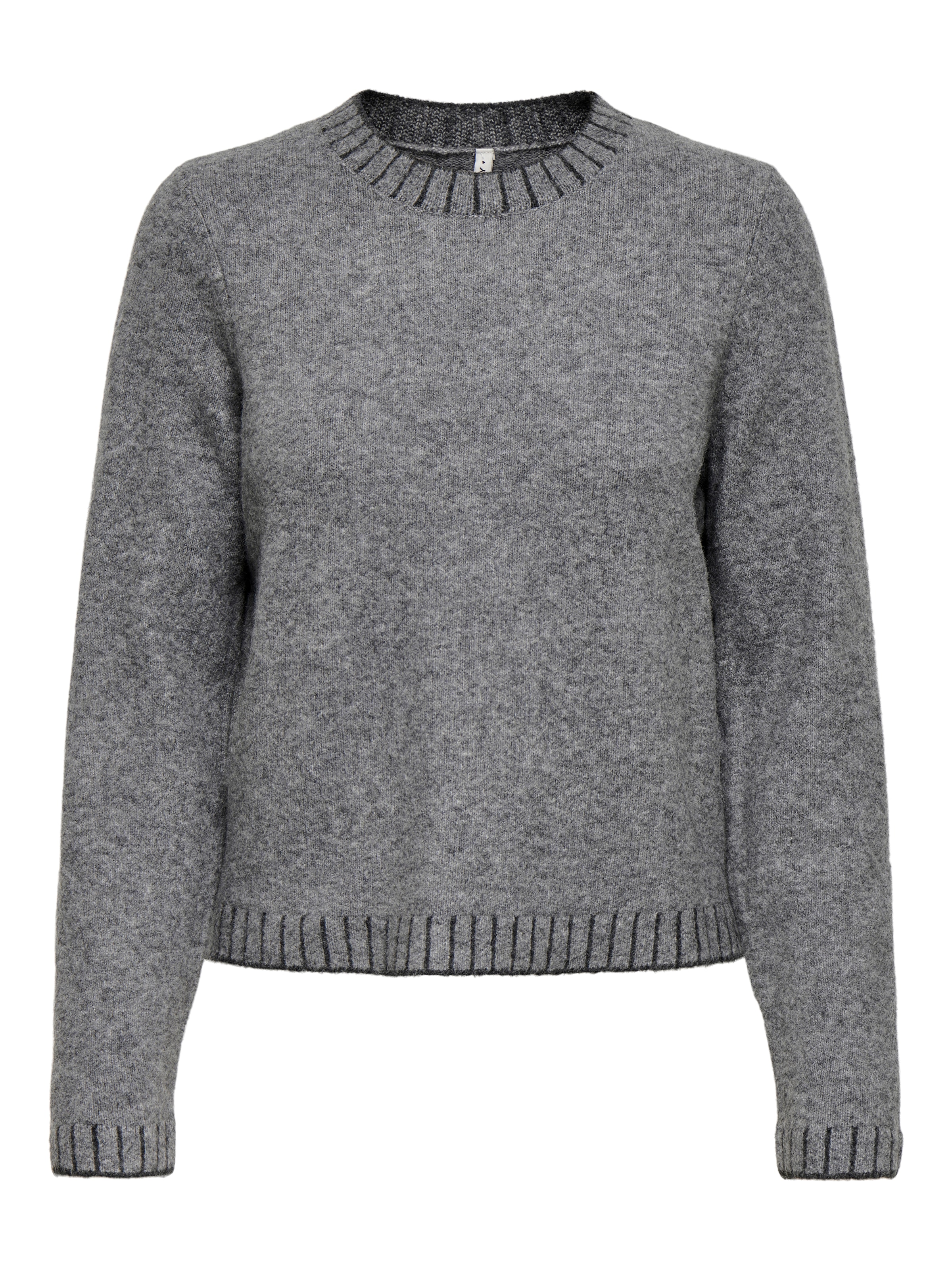 ONLY Strickpullover »ONLFINA LS STITCH O-NECK CC KNT«