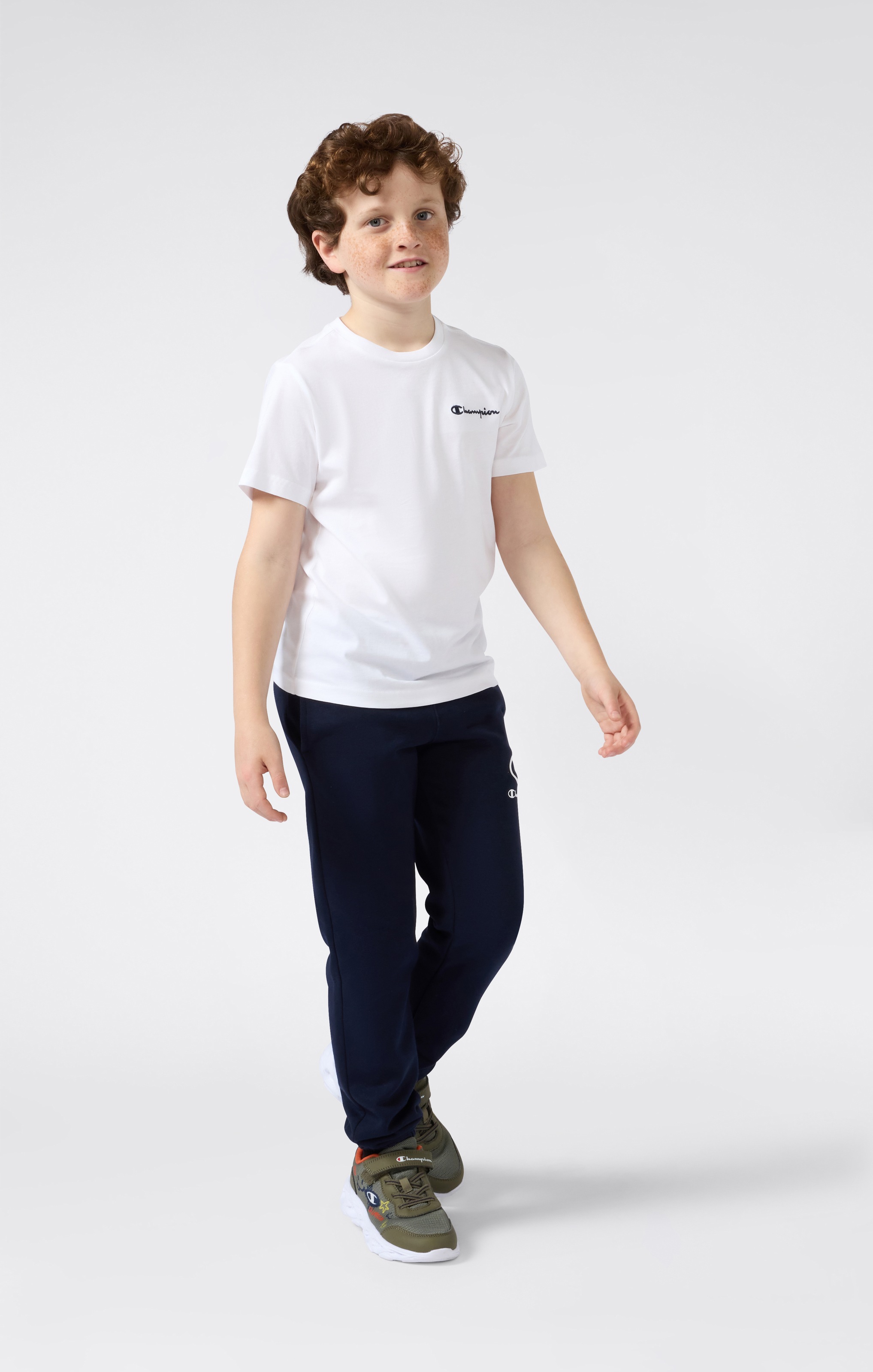 Champion »ICONS CONTRAST Crewneck T-Shirt« avec col rond, manches courtes, en coton, coupe classique