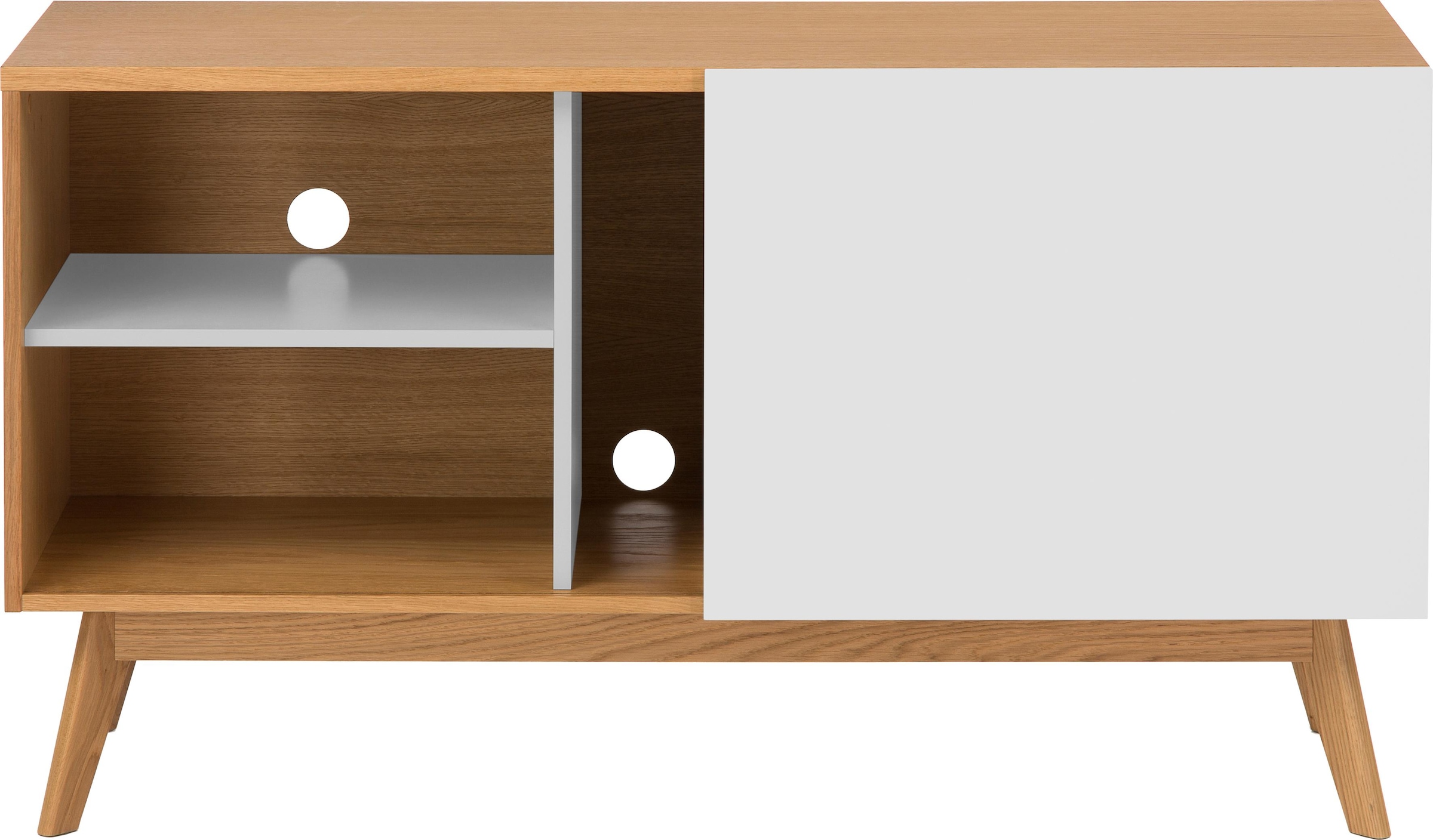 Woodman Sideboard »Hilla« Kommode im angesagten skandinavischen Look, Breite 130 cm, FSC®