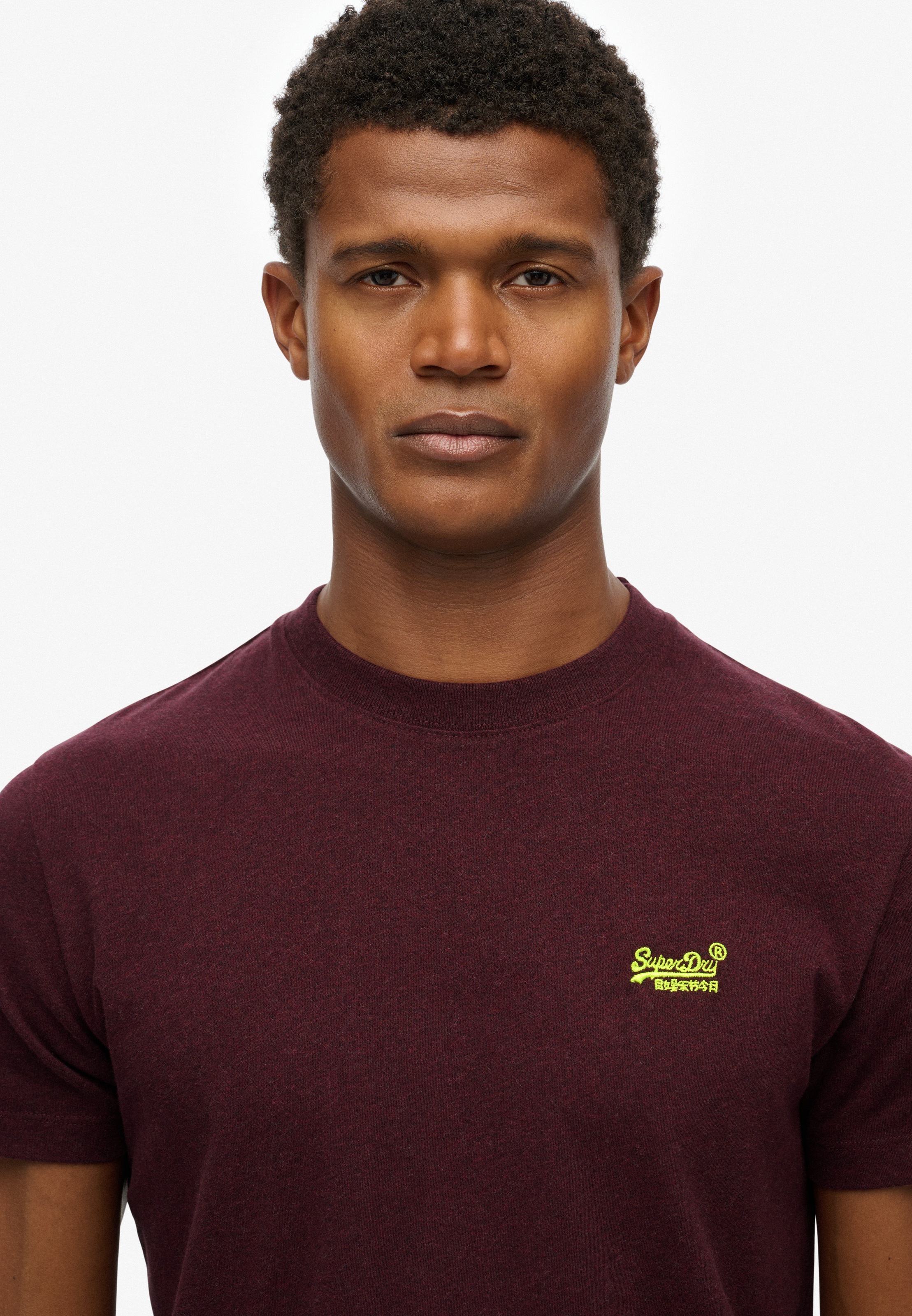 Superdry Shirt à col rond »ESSENTIAL LOGO EMB TEE«