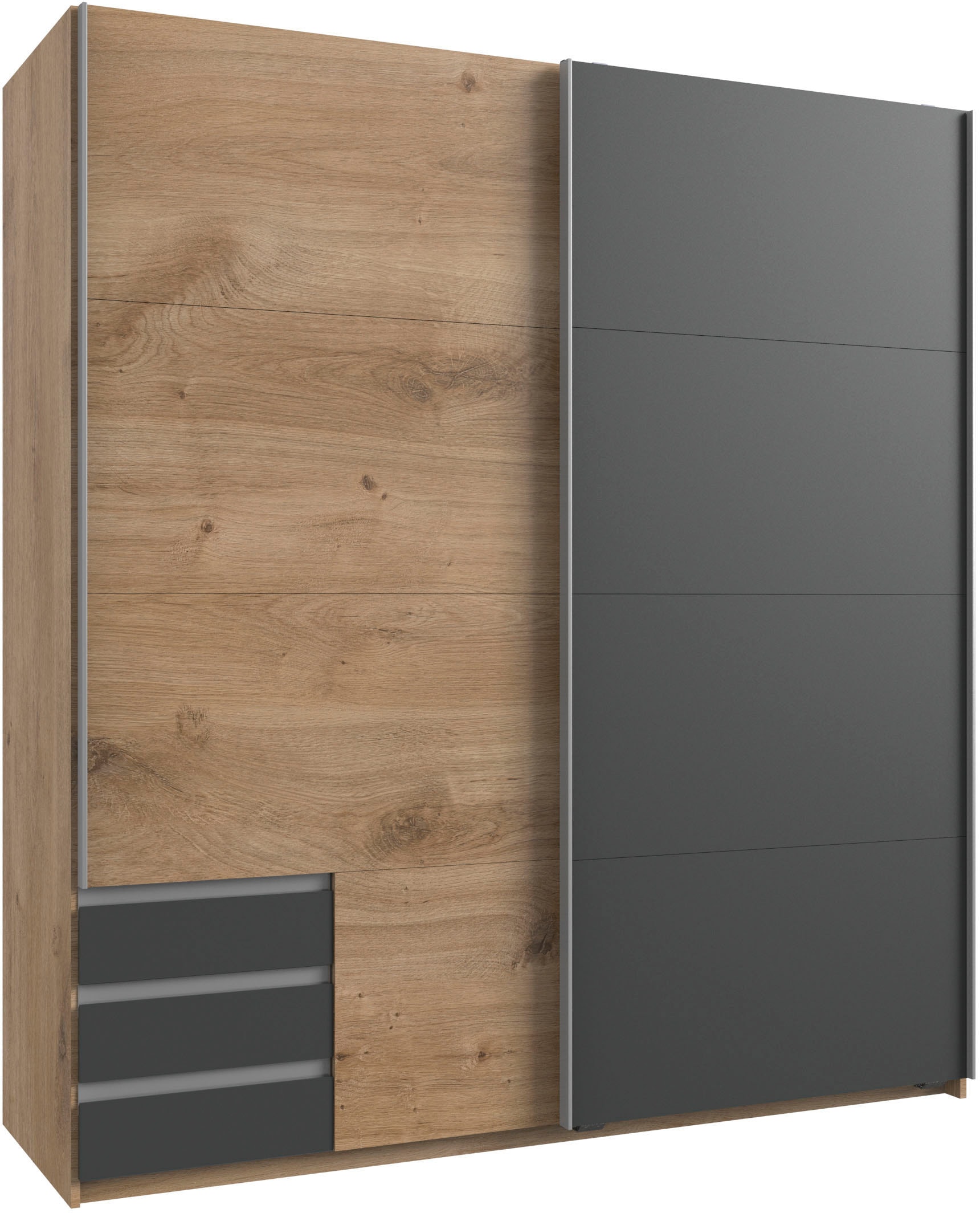 Wimex Armoire à portes coulissantes »Emden« Mit Aussenschubkästen