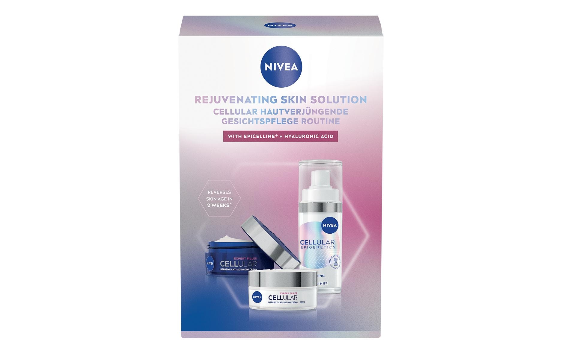 Nivea Set de soins du visage »NIVEA CELLULAR Hautverjüngende Gesichtspflege Routine Set«