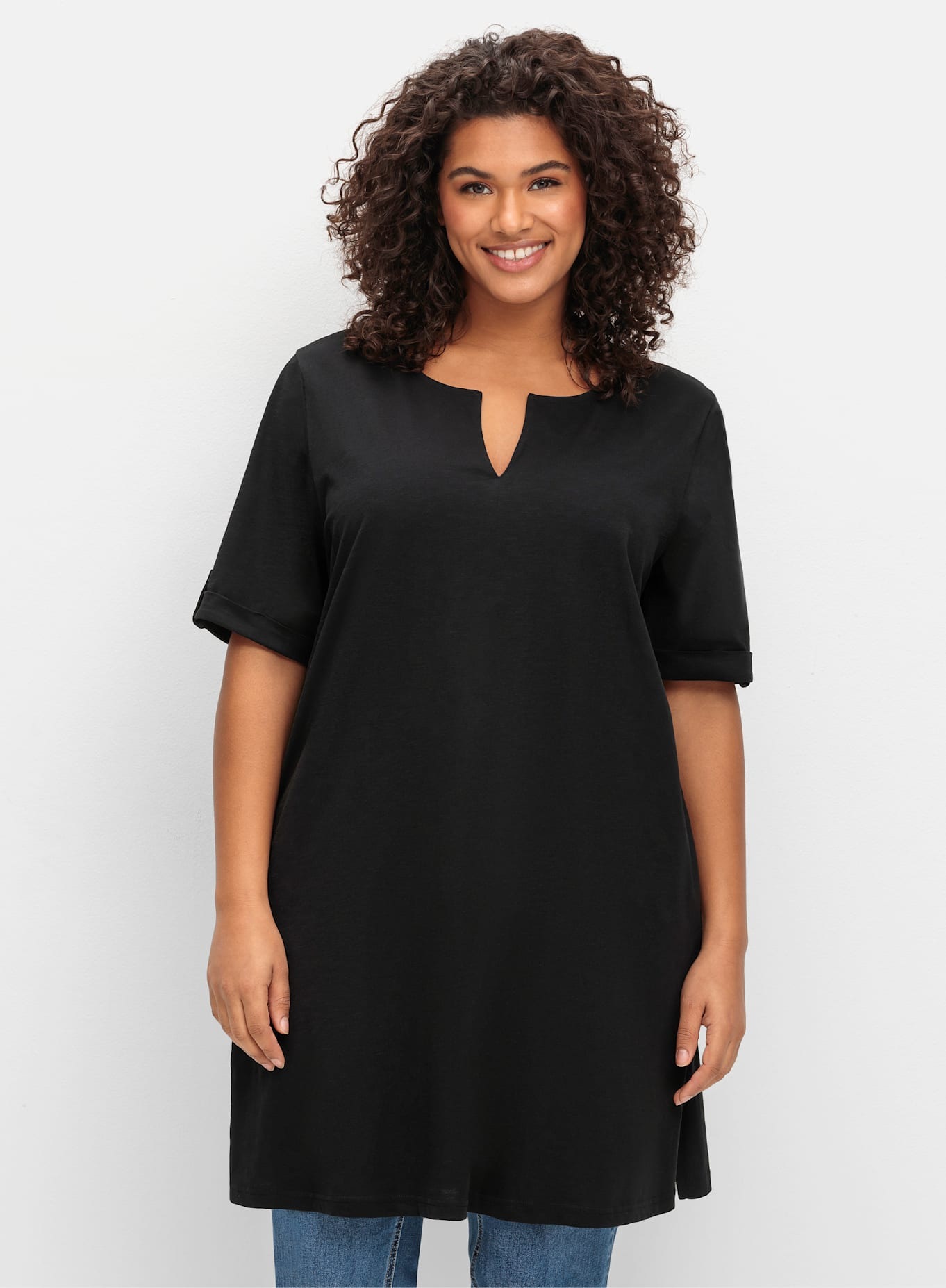 Sheego Longshirt »Longshirt«, (1 tlg.)