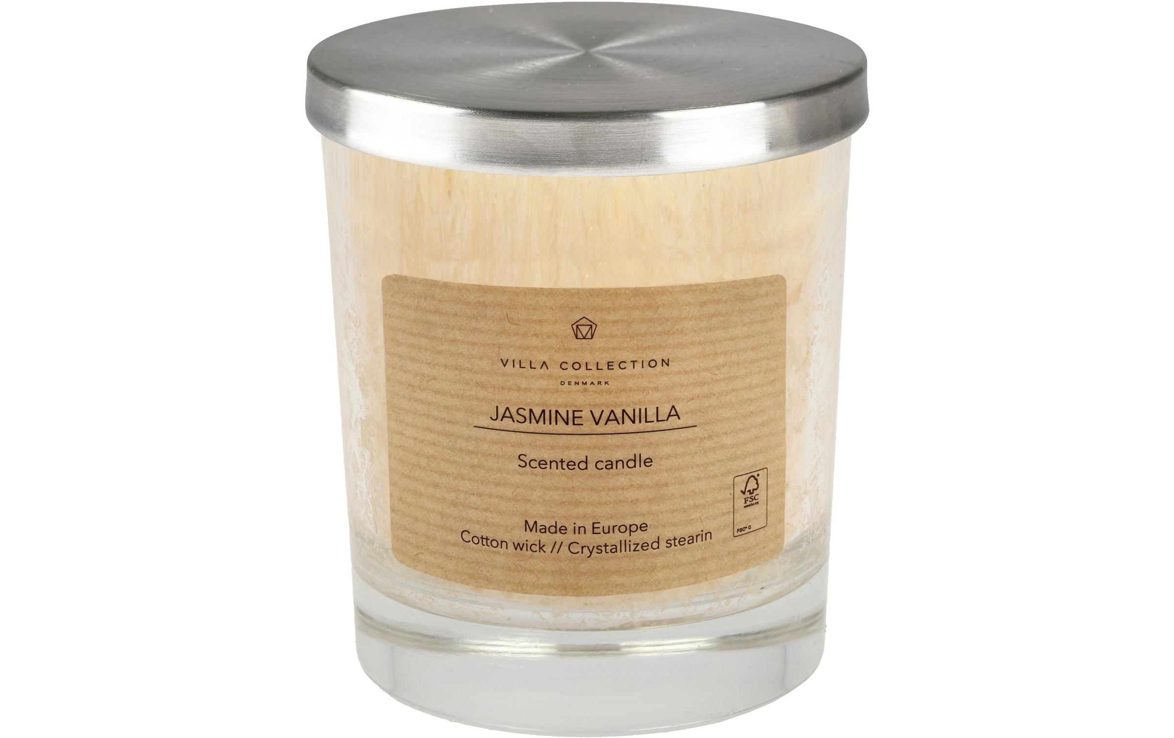 Image of Villa Collection Denmark Duftkerze "Kras Jasmine Vanilla 8,5 x 10 cm" Duft: Ananas, Bergamotte, Birne, Erdbeere, Gurke, Jasmin, Vanille...