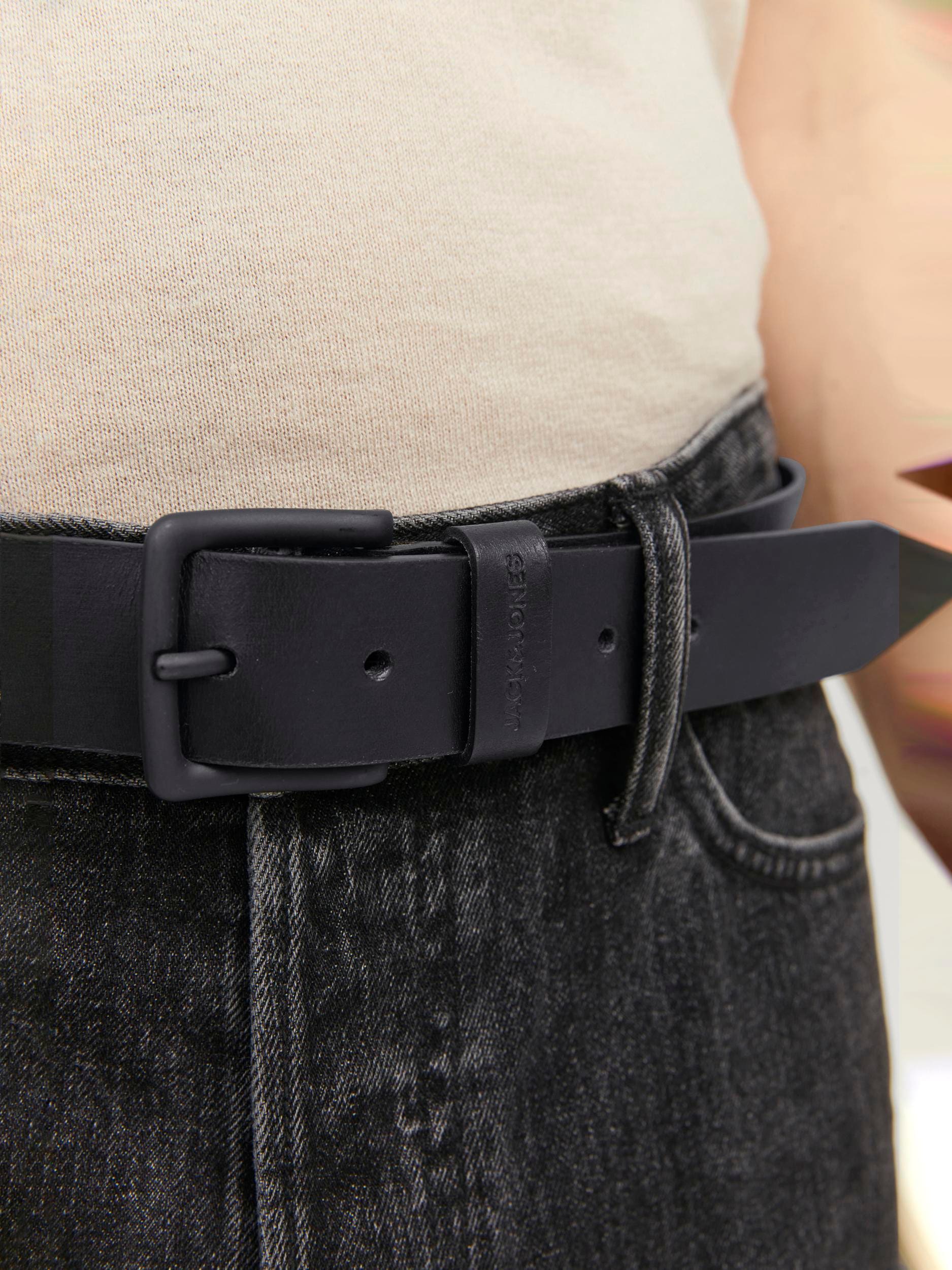 Jack & Jones Ledergürtel »JACROMA LEATHER BELT NOOS«