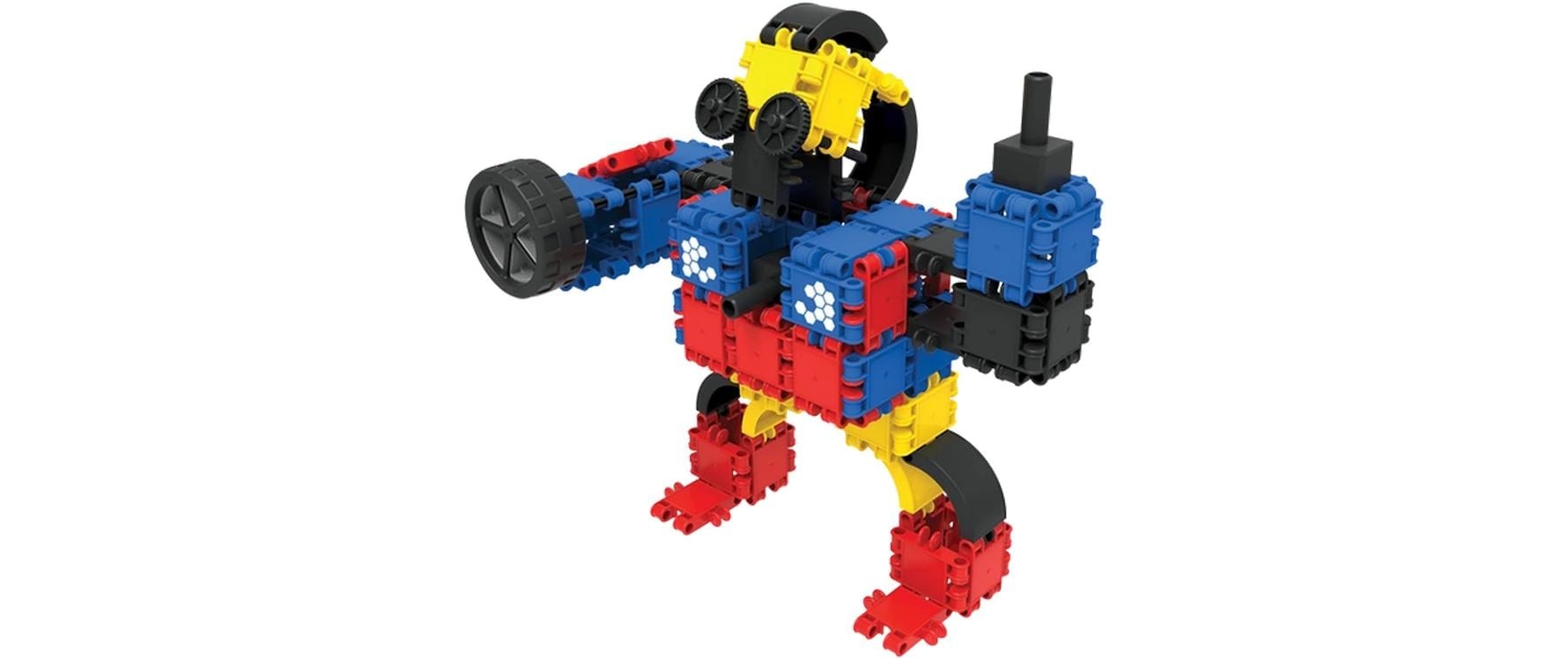 Spielbausteine »Sombo Clics Rollerbox 400 Teile«, (400 St.)