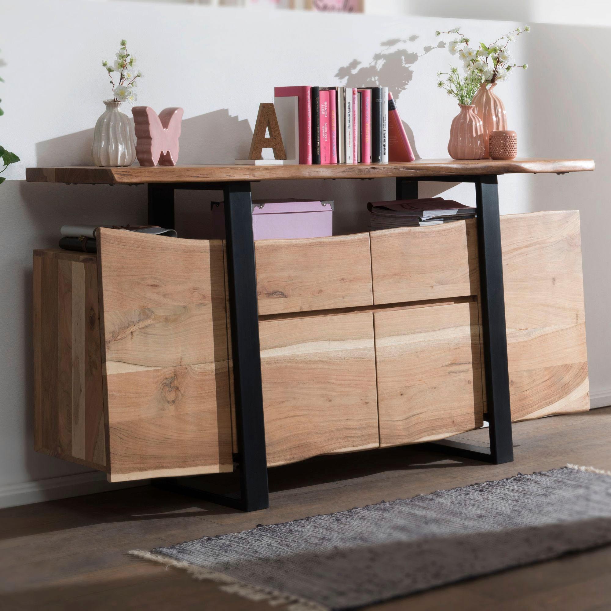 Image of Home affaire Sideboard »Gaya«, Breite 175 cm, Handarbeit bei Ackermann Versand Schweiz