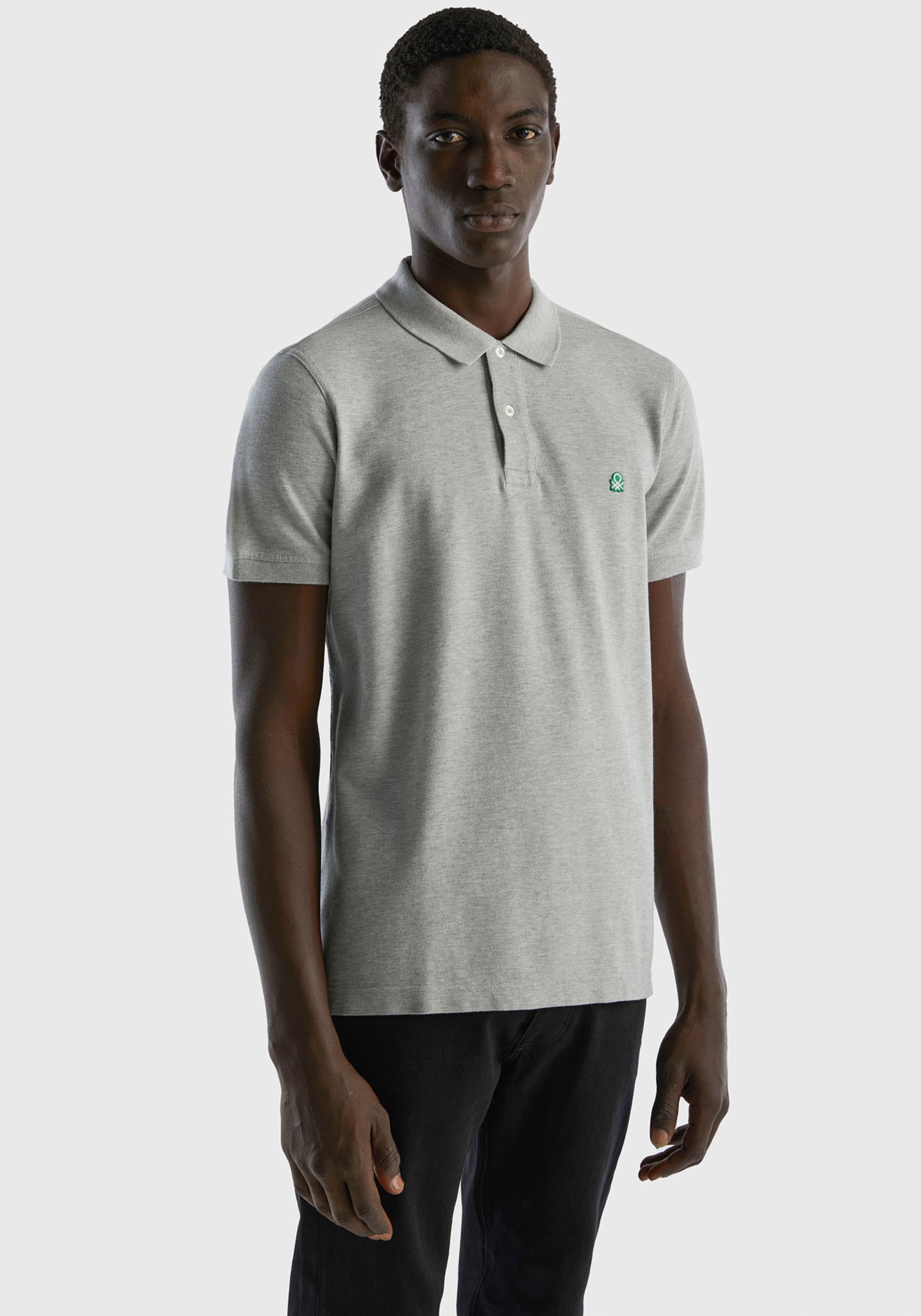 United Colors of Benetton Poloshirt, mit Logo in Brusthöhe