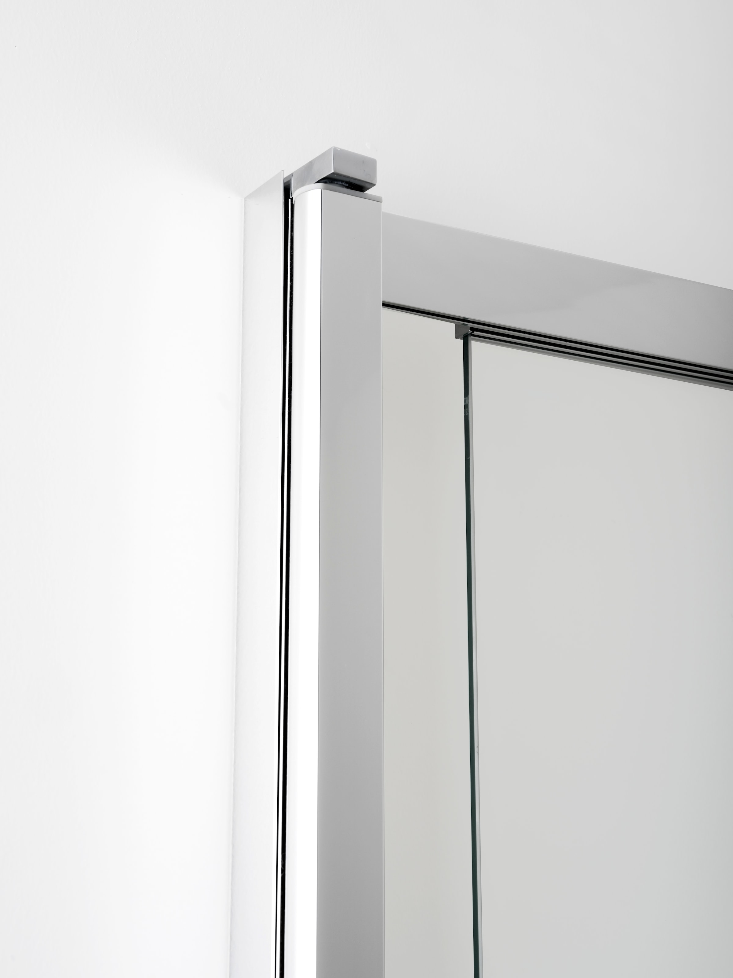 welltime Badewannenaufsatz »Slider« 2 Stk. tlg. Duschwand zum Zusammenschieben UND an die Wand klappen!