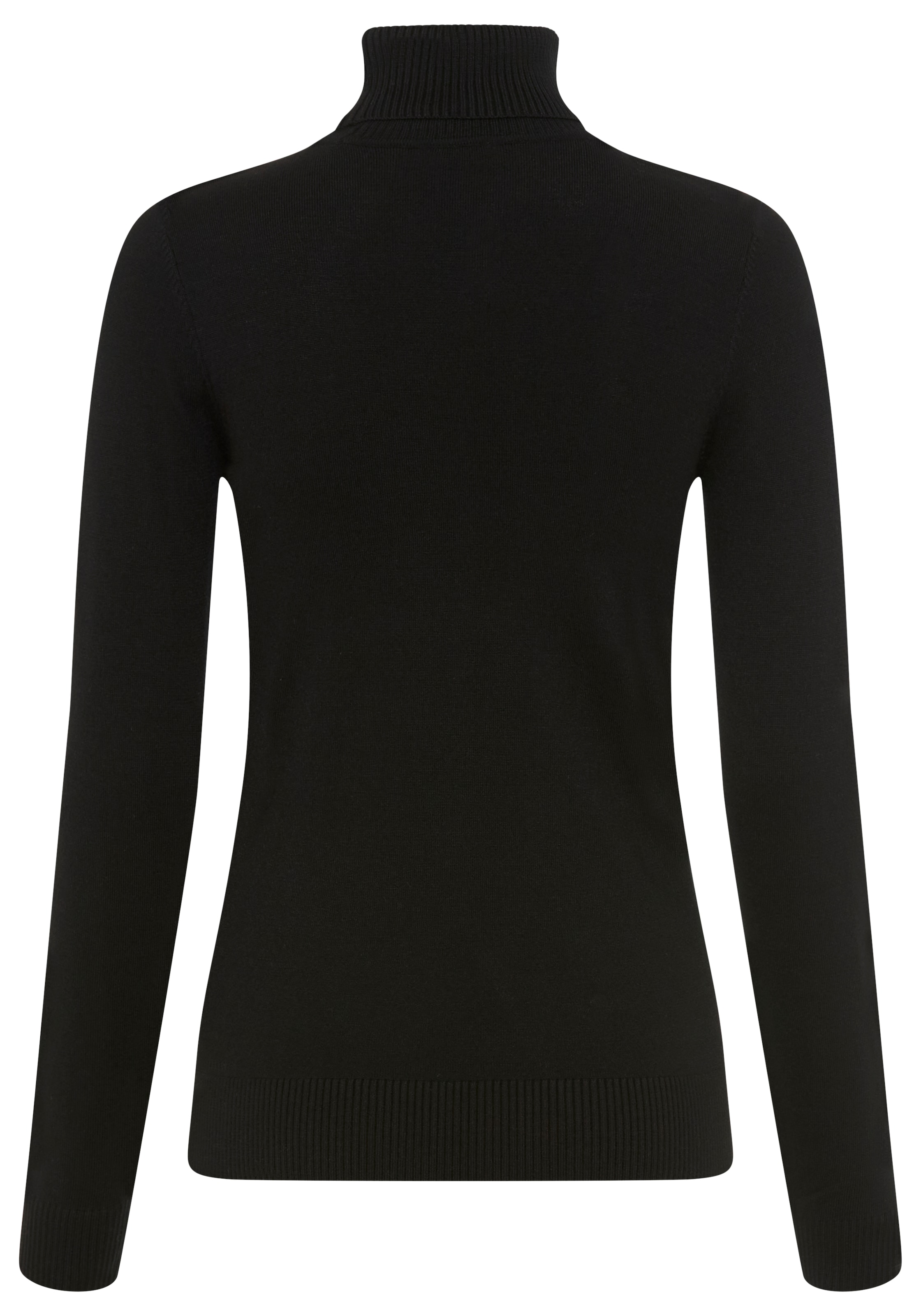 Bruno Banani Pull à col montant in grafischem Strickmuster - NEUE KOLLEKTION