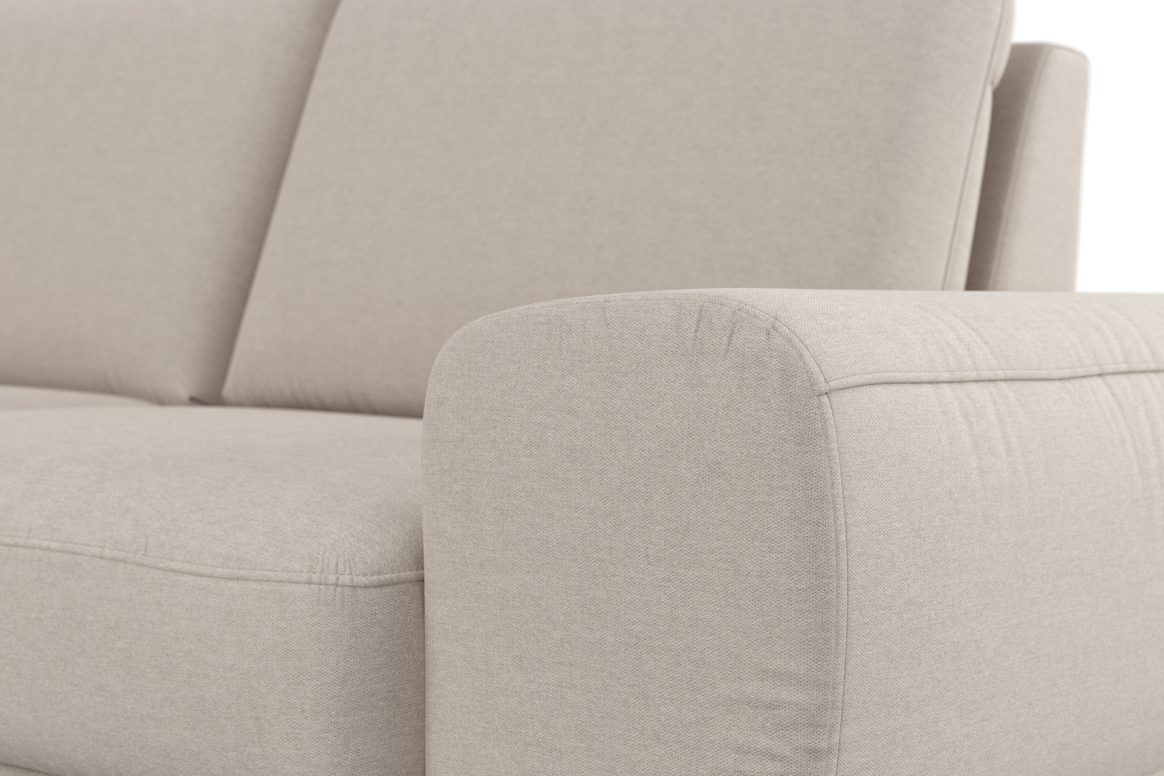 sit&more Ecksofa »Cinturo L-Form« inklusive Sitztiefenverstellung und Federkern, Sitzhöhe 45 cm