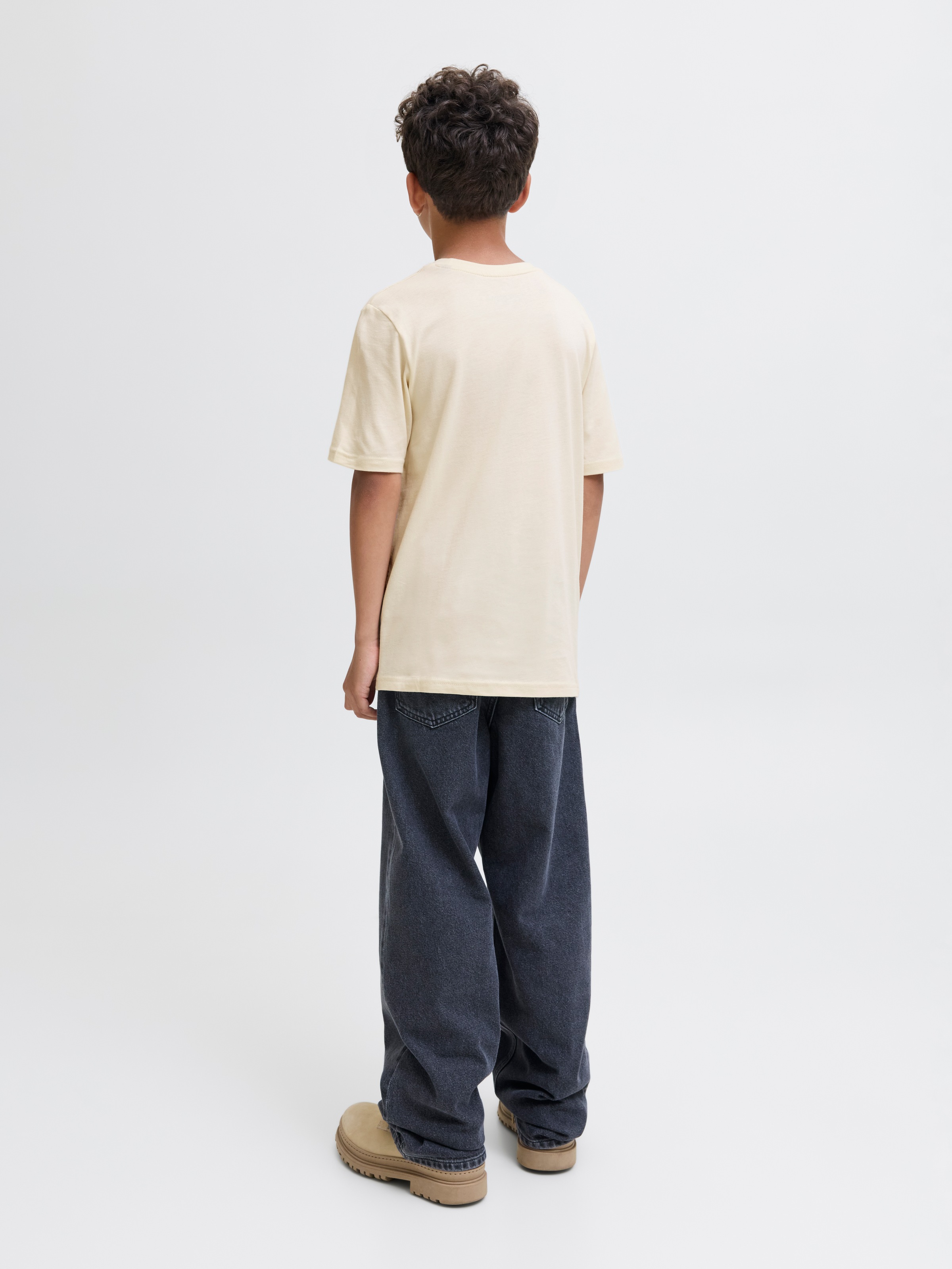 Jack & Jones Junior T-Shirt »JJMAKOTO TEE SS CREW NECK 2PK JNR« Packung, 2 Stk.