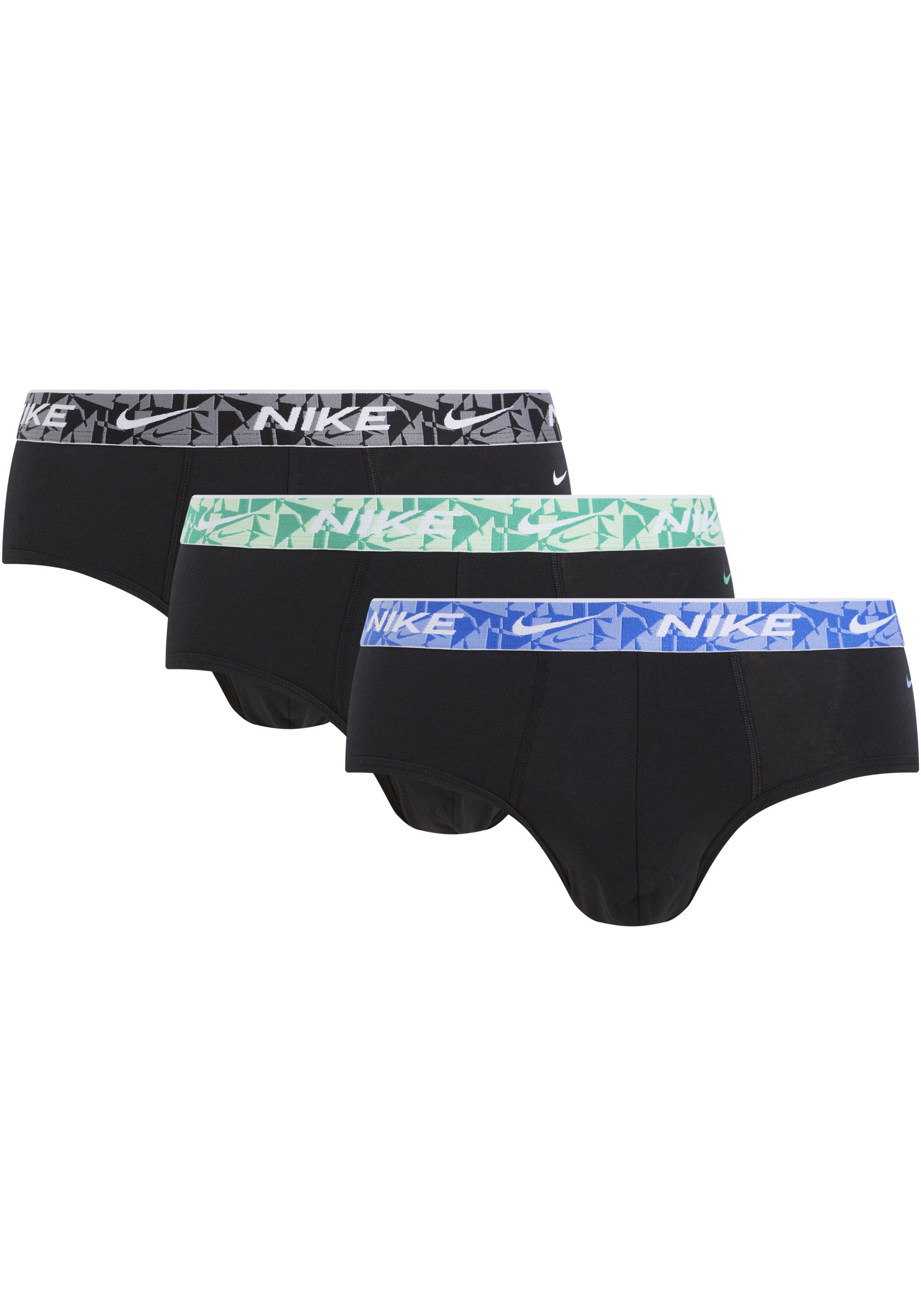 NIKE Underwear Slip »BRIEF 3PK«, (Packung, 3 St., 3er), mit Logo-Elastikbund