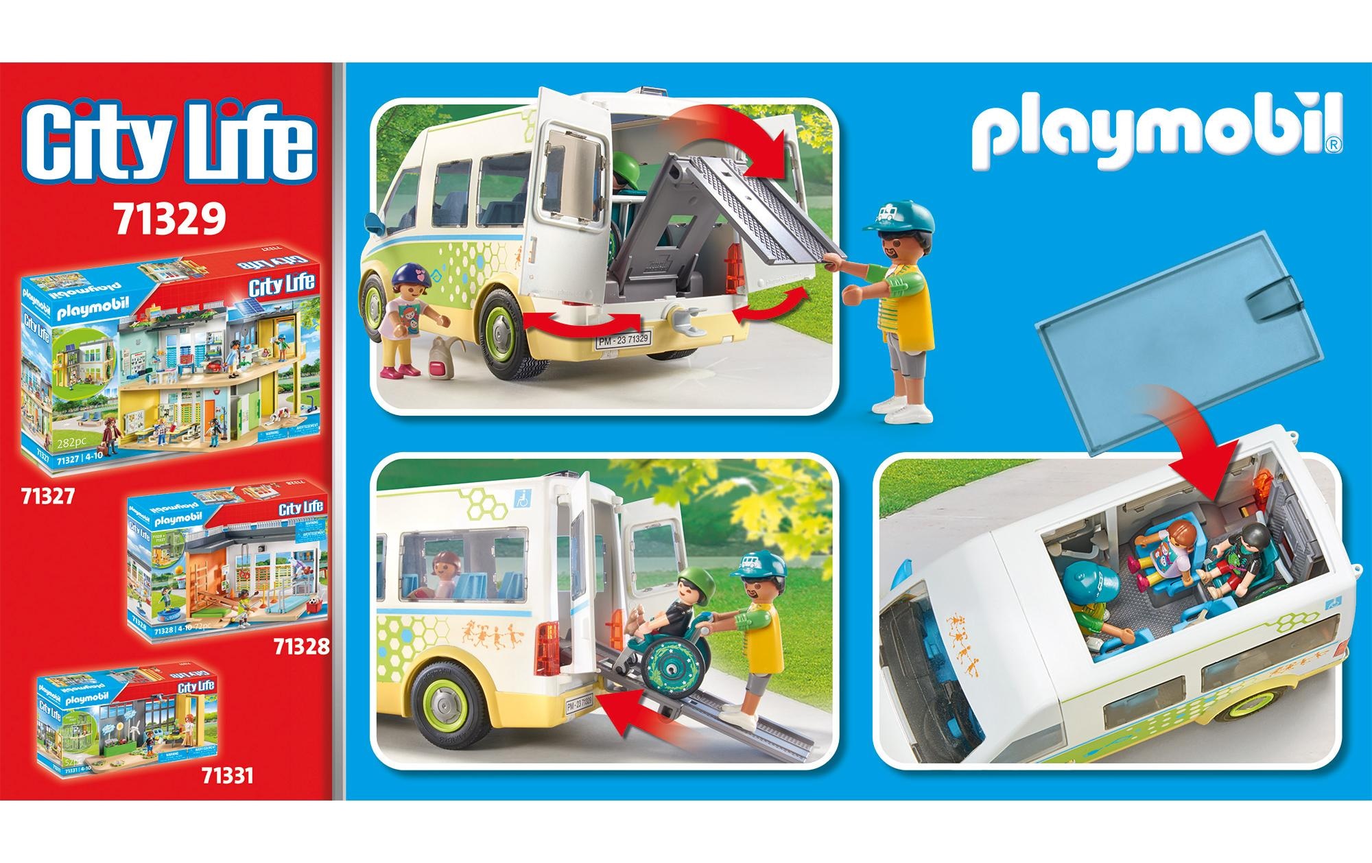 Playmobil® Spielbausteine »City Life Schulbus 71329«