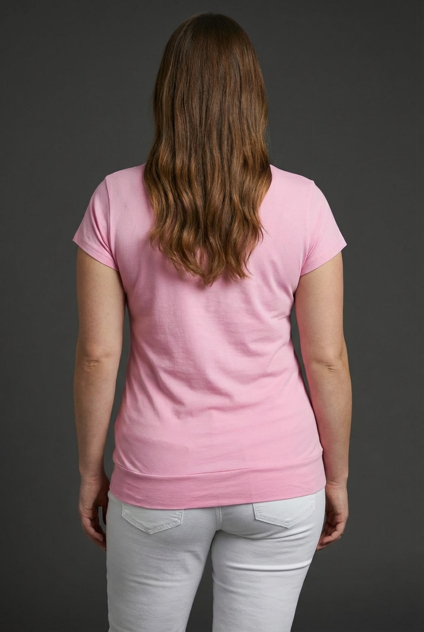 KangaROOS T-shirt Figurumspielende Passform, breiter Bund am Saum, grosse Grössen