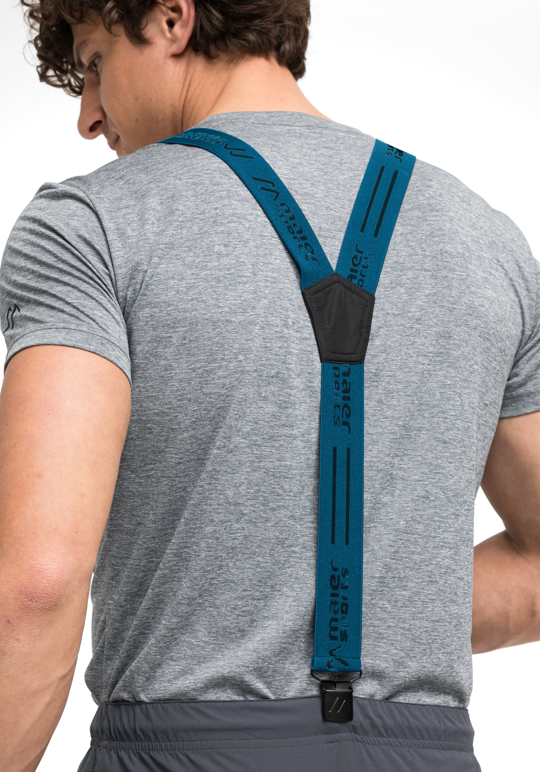 Maier Sports Bretelles »Suspender« Unisex, Länge verstellbar, hochwertiger Clipverschluss