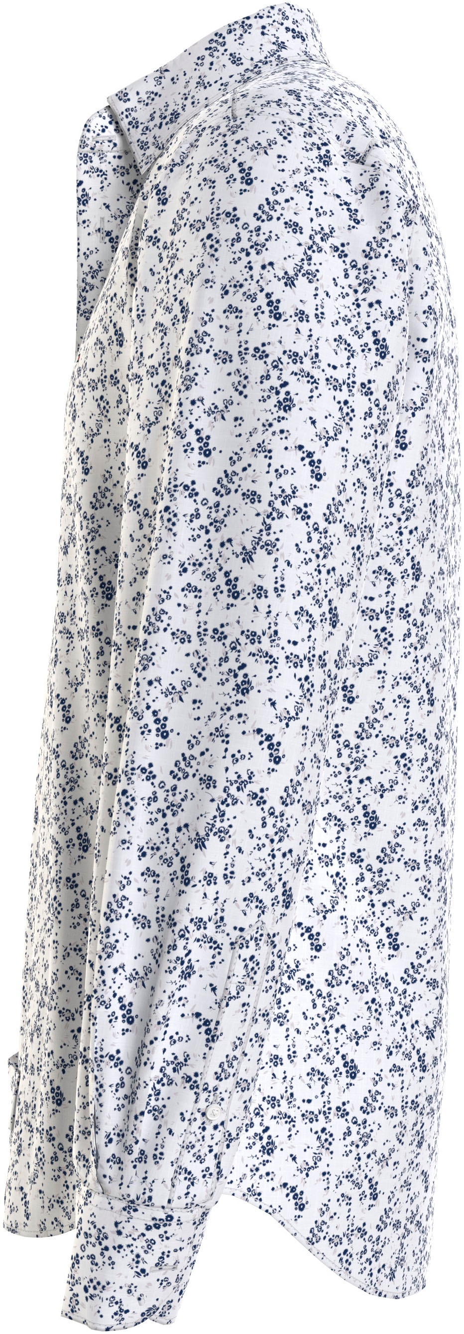 Tommy Hilfiger Langarmhemd »CL W-CO/LI DITSY FLOWER SF SHIRT«, mit floralem Print