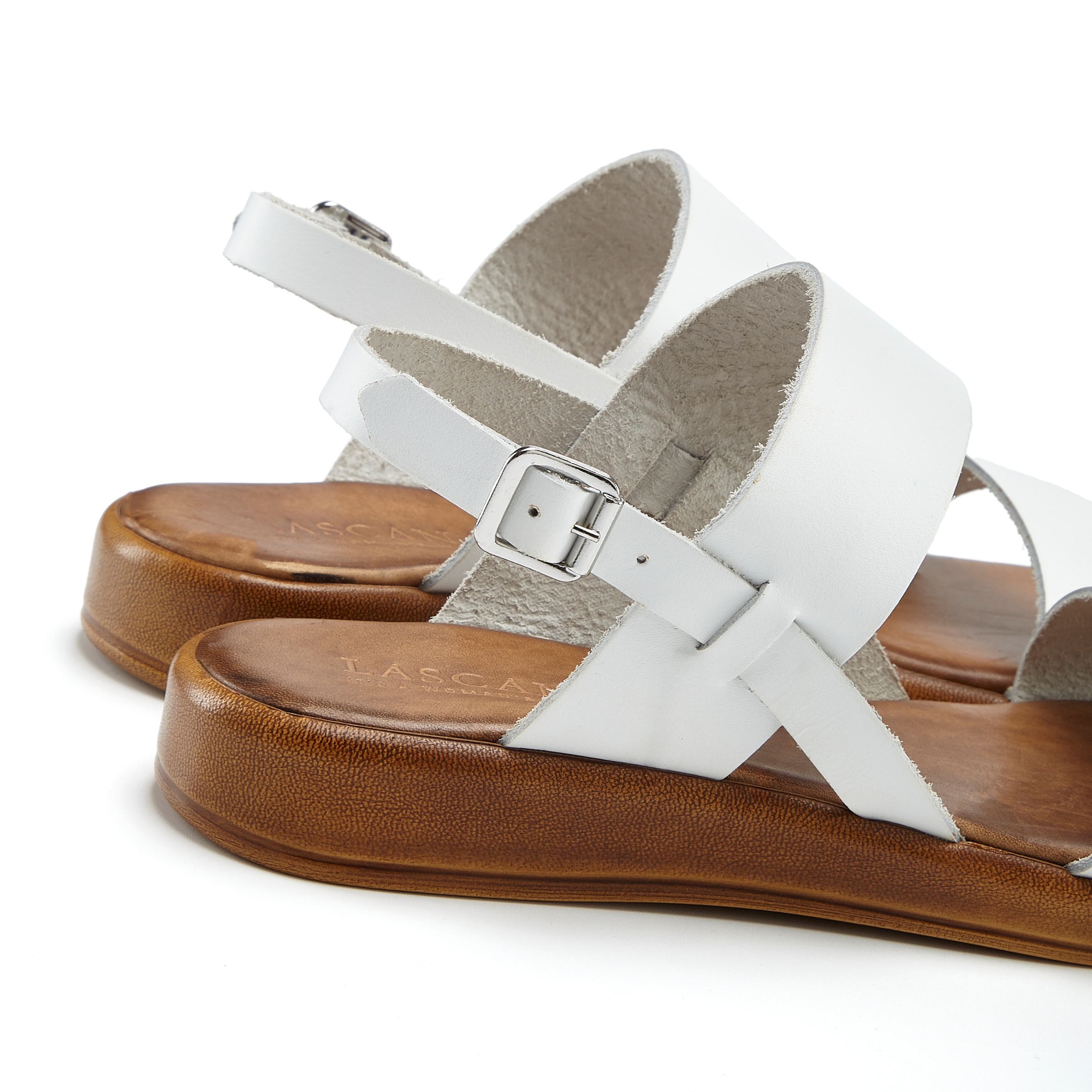 LASCANA Sandale »Sommerschuh, Riemchensandale, offener Schuh«  en cuir