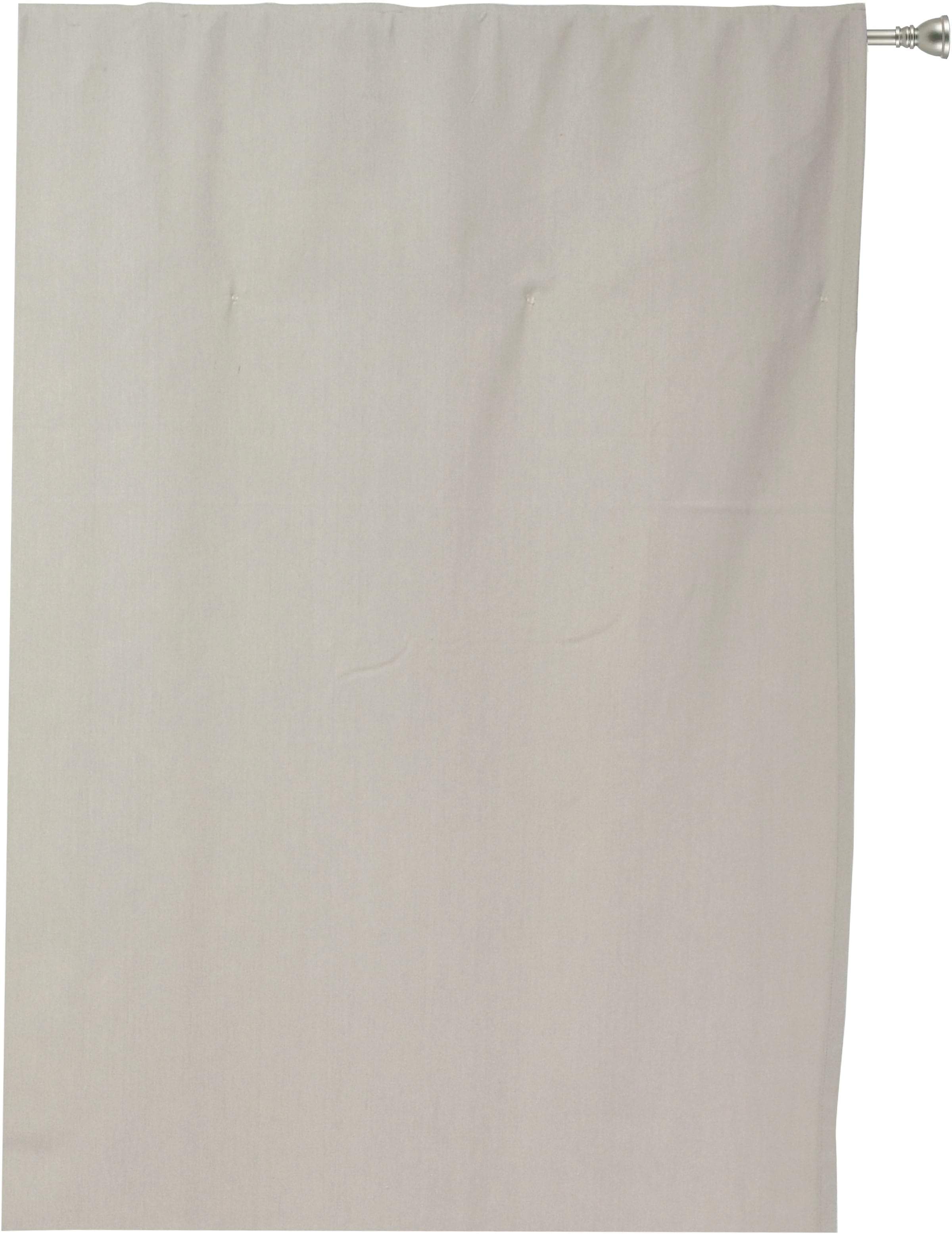 ♕ GOODproduct Vorhang »Ivanna«, (1 St.), nachhaltig, Bio Baumwolle, gewebt,  einfarbig, mit Knöpfen versandkostenfrei auf