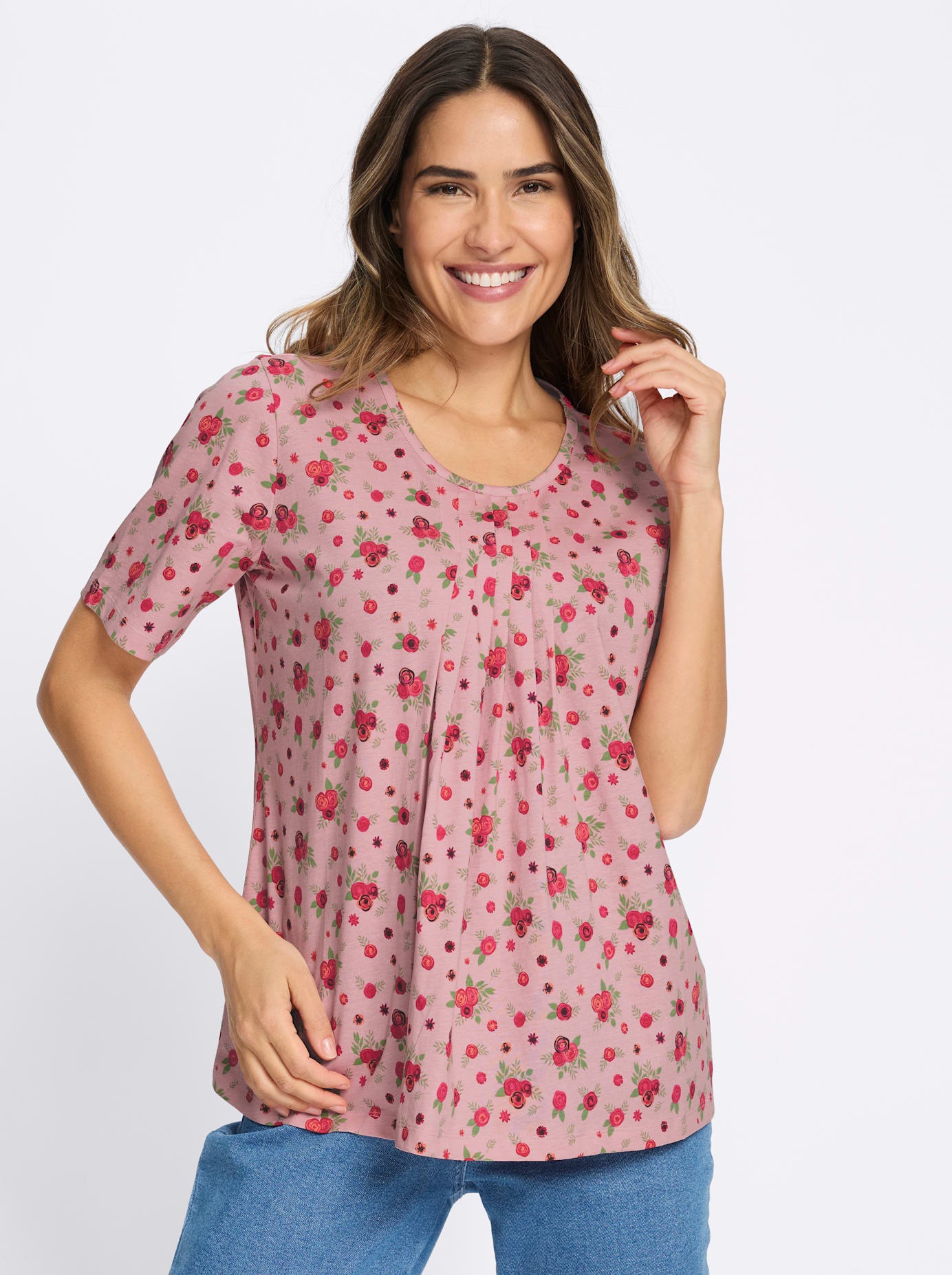 Image of Classic Basics Kurzarmshirt "Kurzarm-Shirt" 1