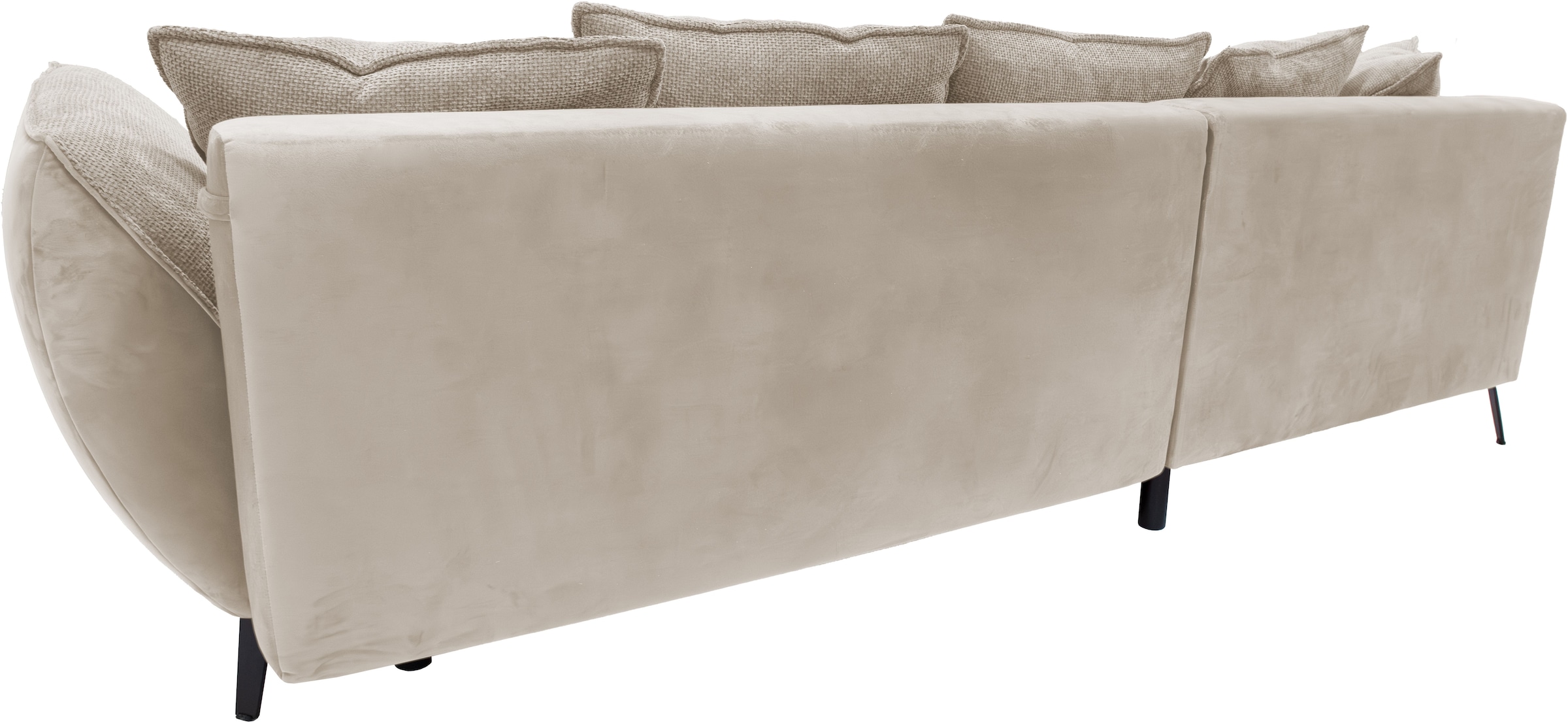 exxpo - sofa fashion Ecksofa »Midway mit einfacher Easy-Lift-Bettfunktion, bequem und modern«, inkl. Bettfunktion und praktischem Bettkasten, L-Form