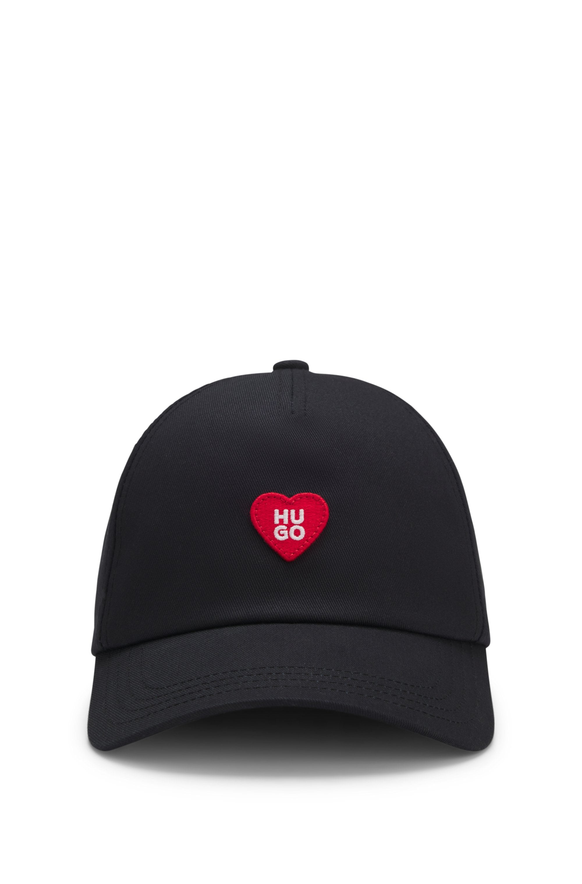 HUGO Casquette de baseball »Cara Valentine« mit Aufnäher, Baumwoll-Twill
