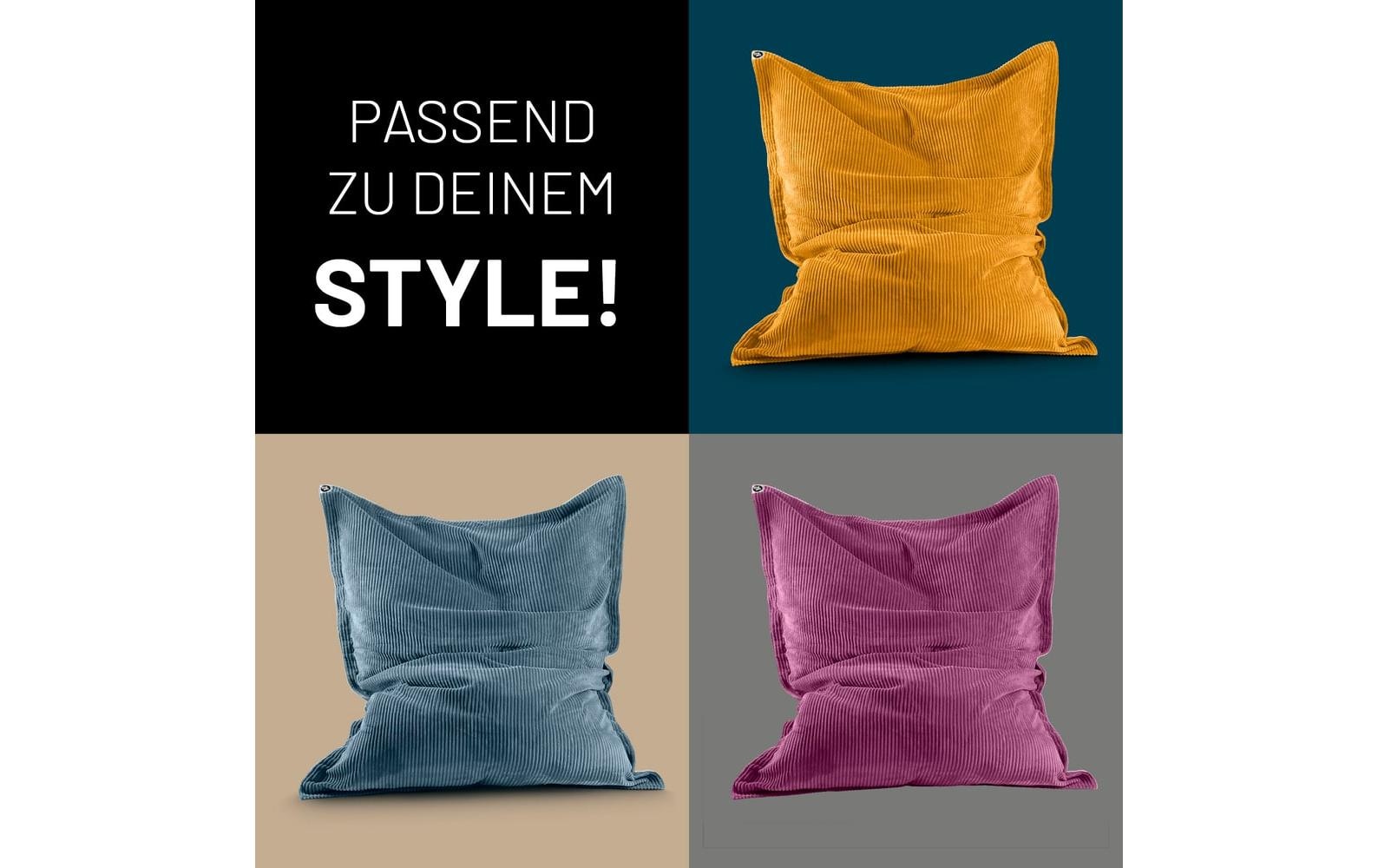 Lumaland Pouf »Cord 380 l«