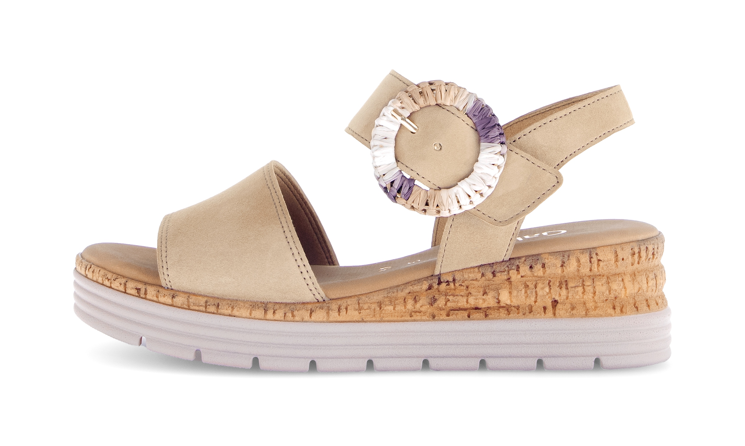 Gabor Sandales compensées »GENUA«  , Sommerschuh, Riemchensandale, Komfortschuh in Weite G (=weit)