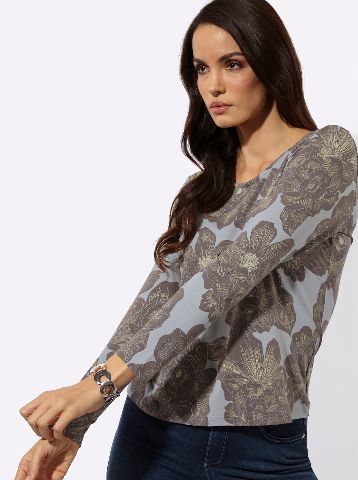 creation L Print-Shirt »Druck-Shirt« 1