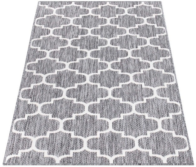 Image of Carpet City Teppich »Outdoor«, rechteckig, 5 mm Höhe, Wetterfest & UV-beständig, für Balkon, Terrasse, Wintergarten, Flachgewebe, auch in quadratischer Form erhältlich bei Ackermann Versand Schweiz