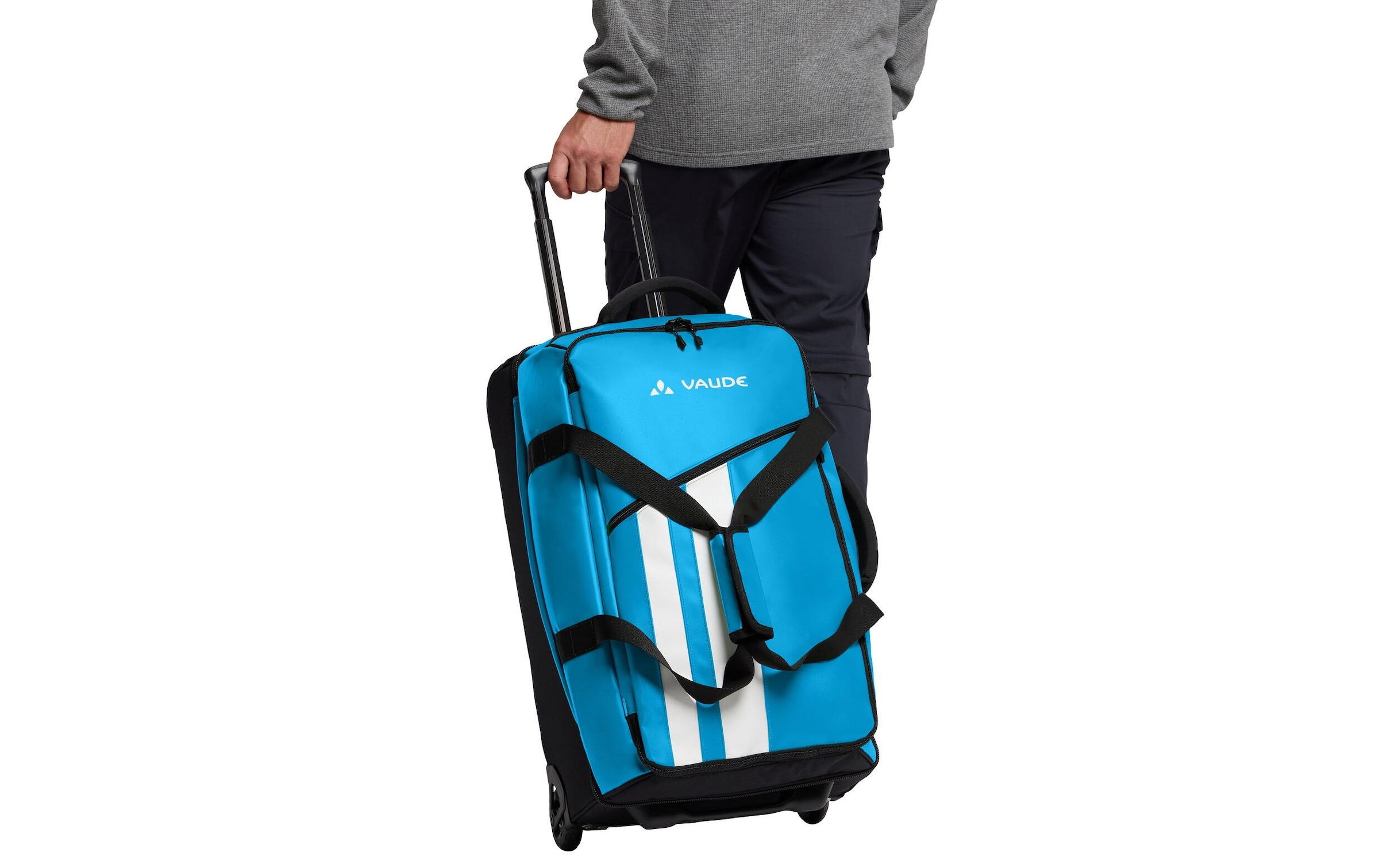 VAUDE Valise »Rotuma 65« 65 litre 2 Rollen Robuster Rollentrolley aus nachhaltiger Plane