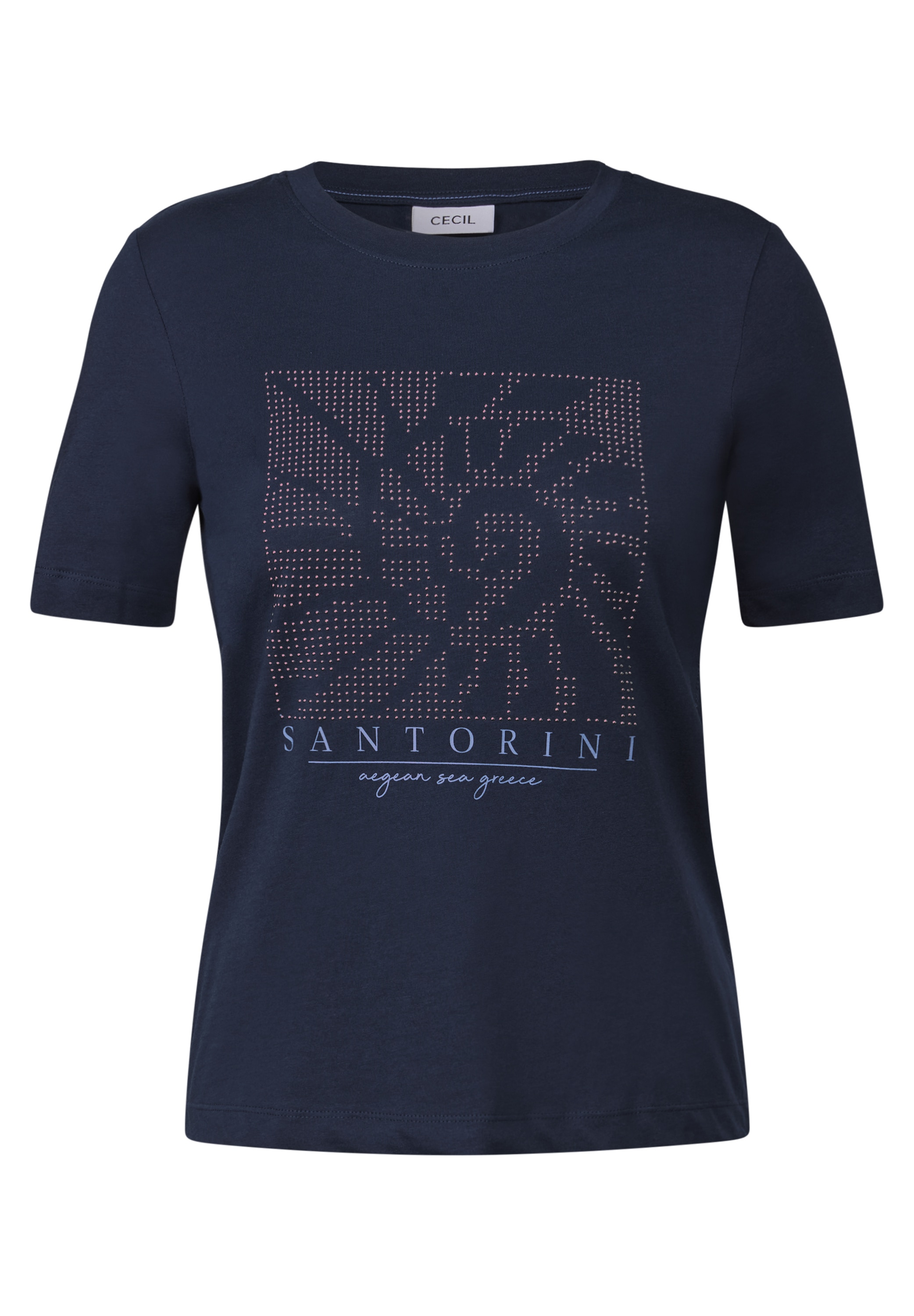 Cecil T-Shirt, mit Schmucksteinen