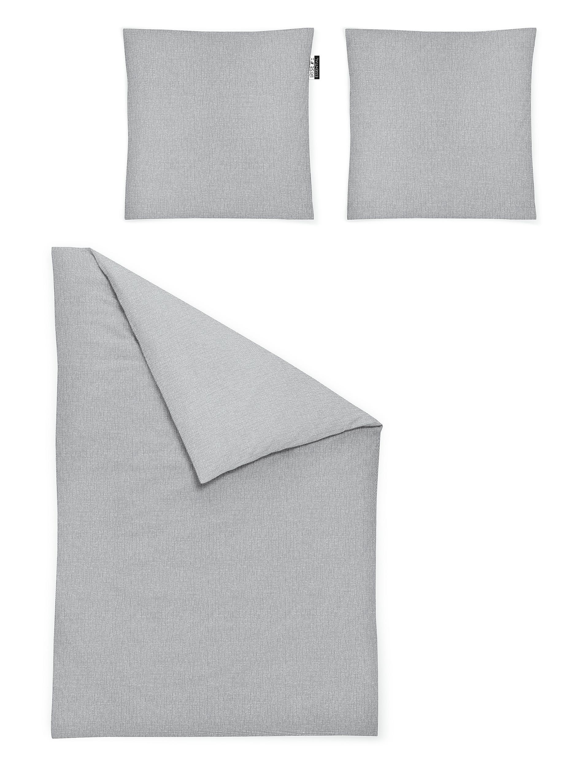 Image of Irisette Bettwäsche "Carla in Gr. 135x200, 155x220 oder 200x200 cm" 3 Stk. Bettwäsche aus Baumwolle, Bettwäsche mit Reissverschluss